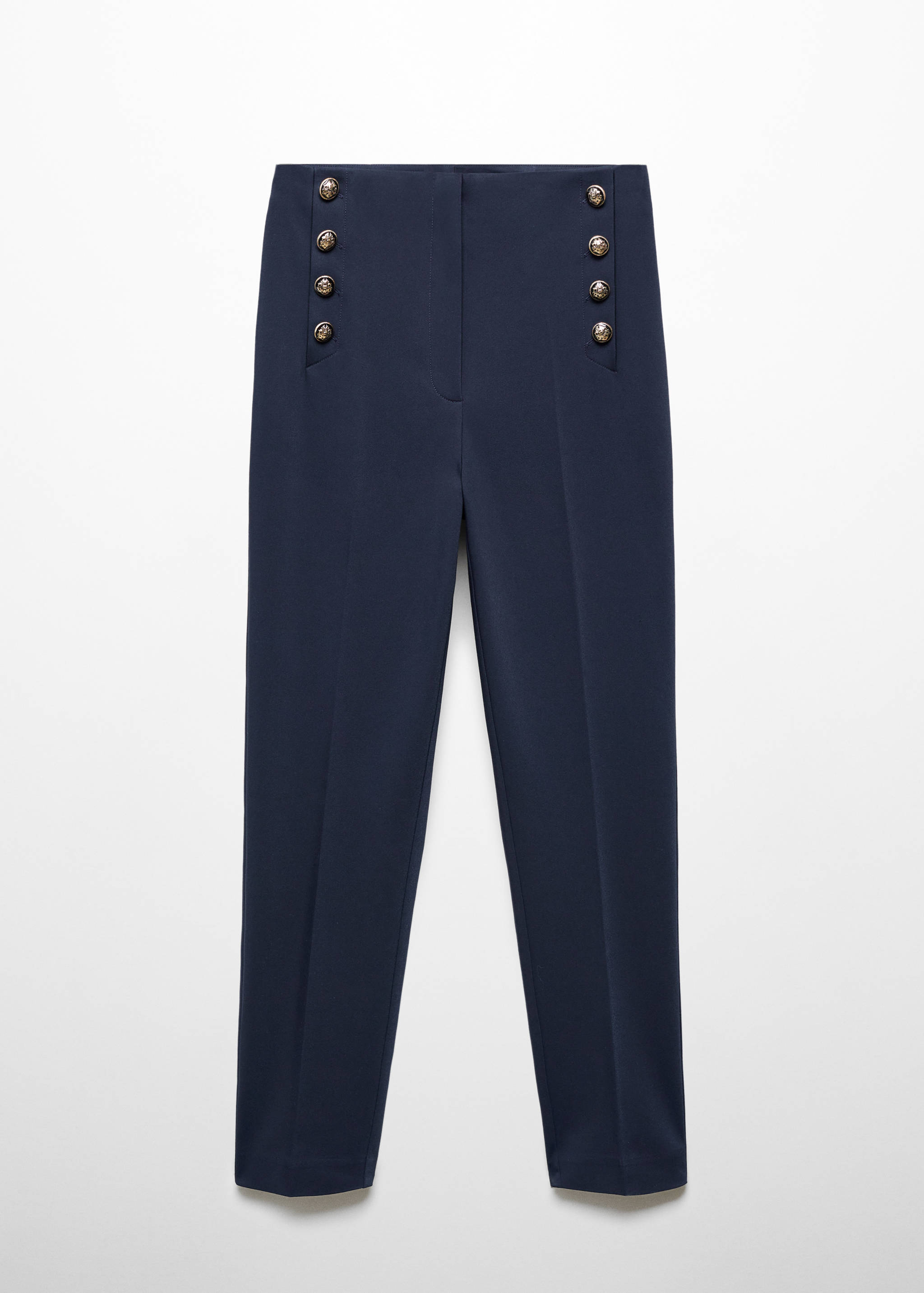 Cropped button pants - Article without model