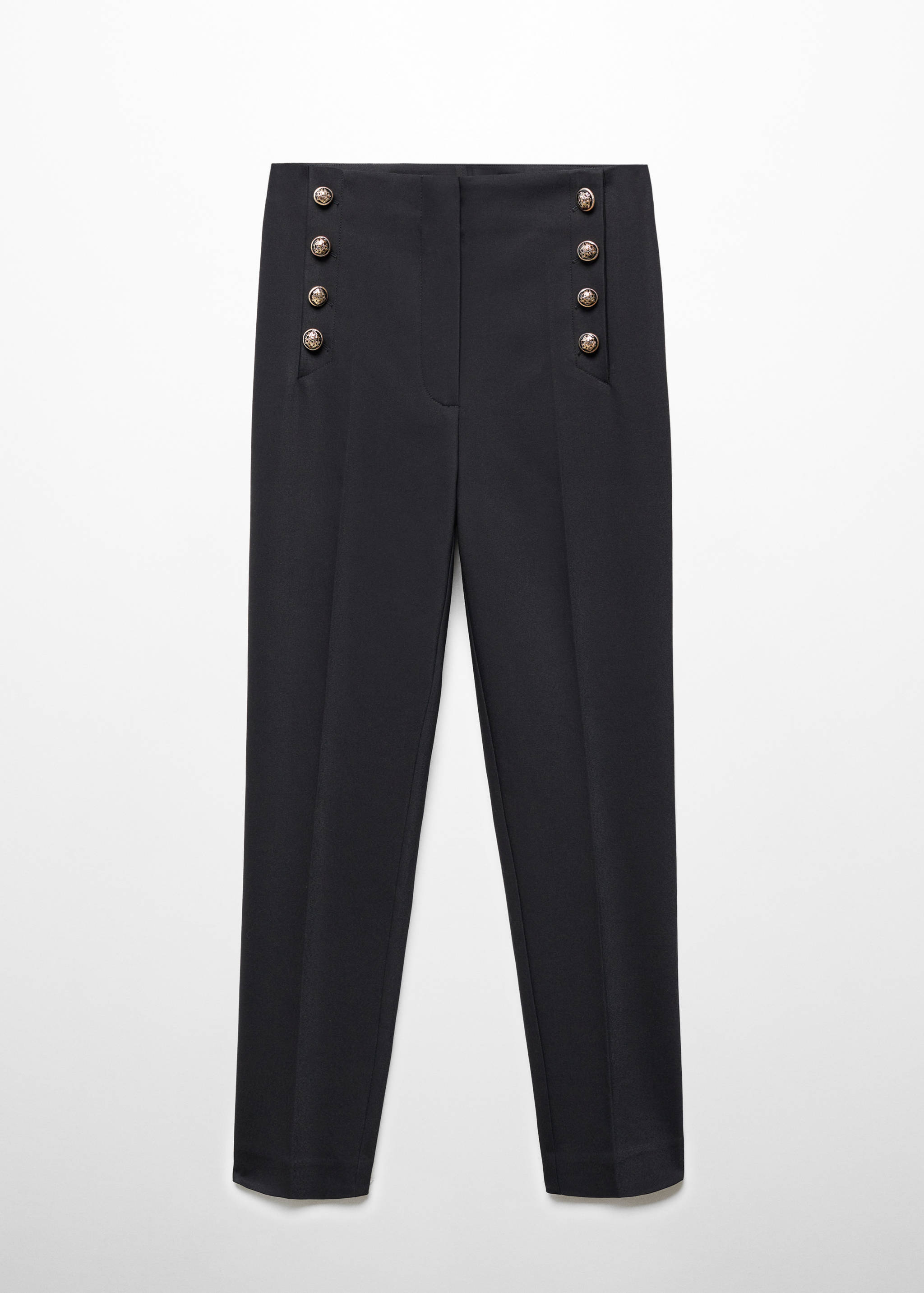Cropped button pants - Article without model