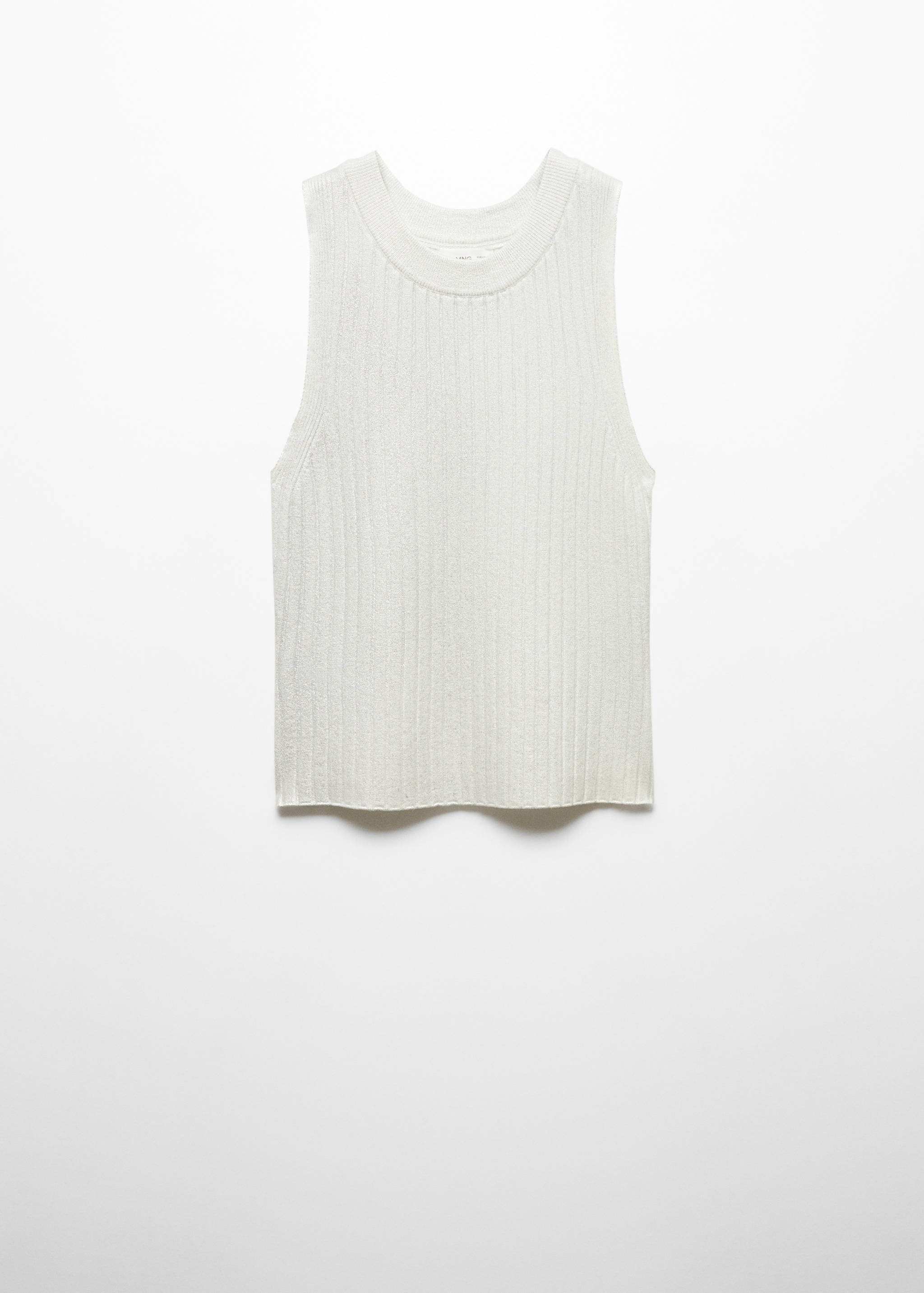 Top maille côtelée - Article sans modèle