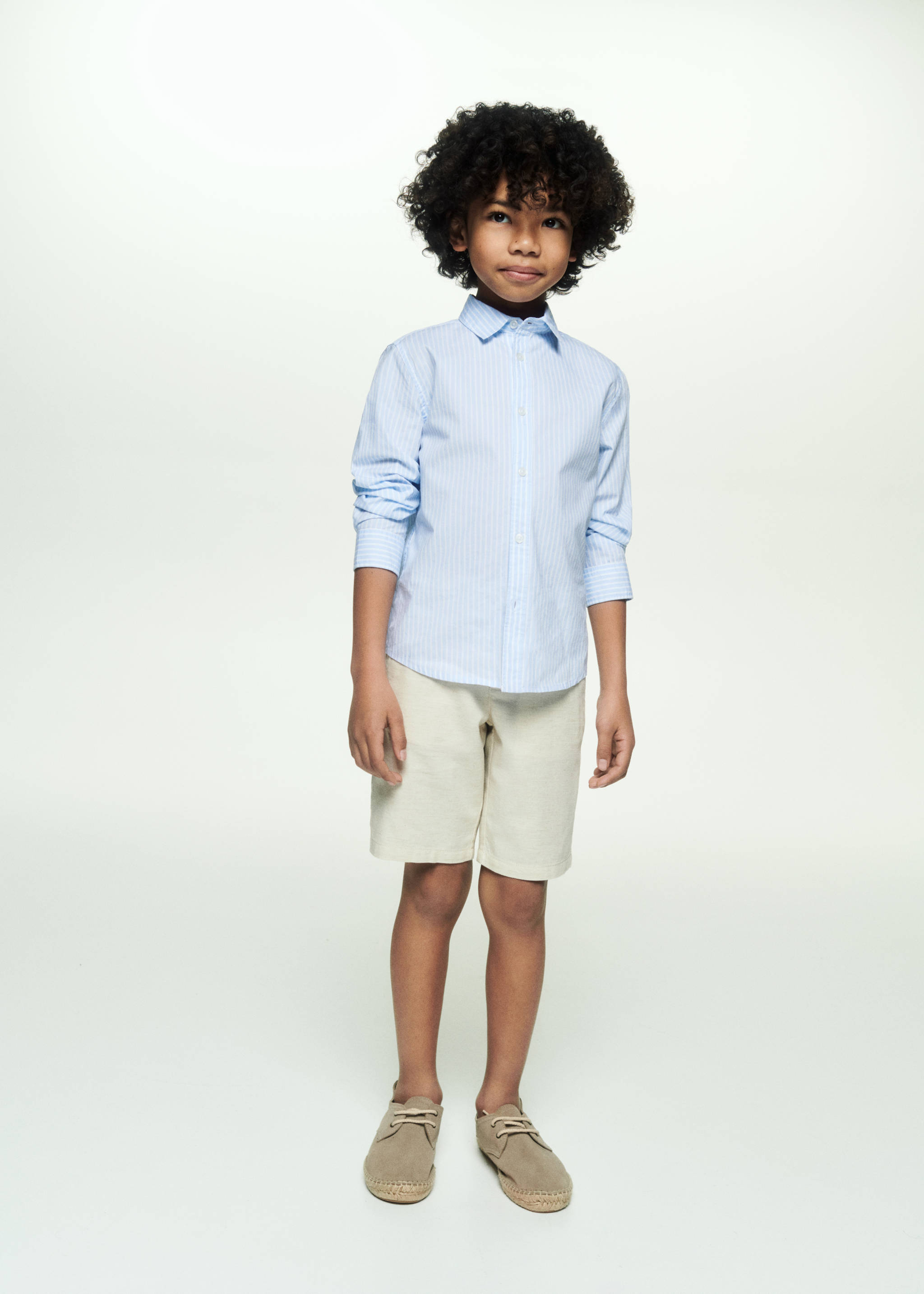 Chino-Bermudashorts aus Leinen - Detail des Artikels 5