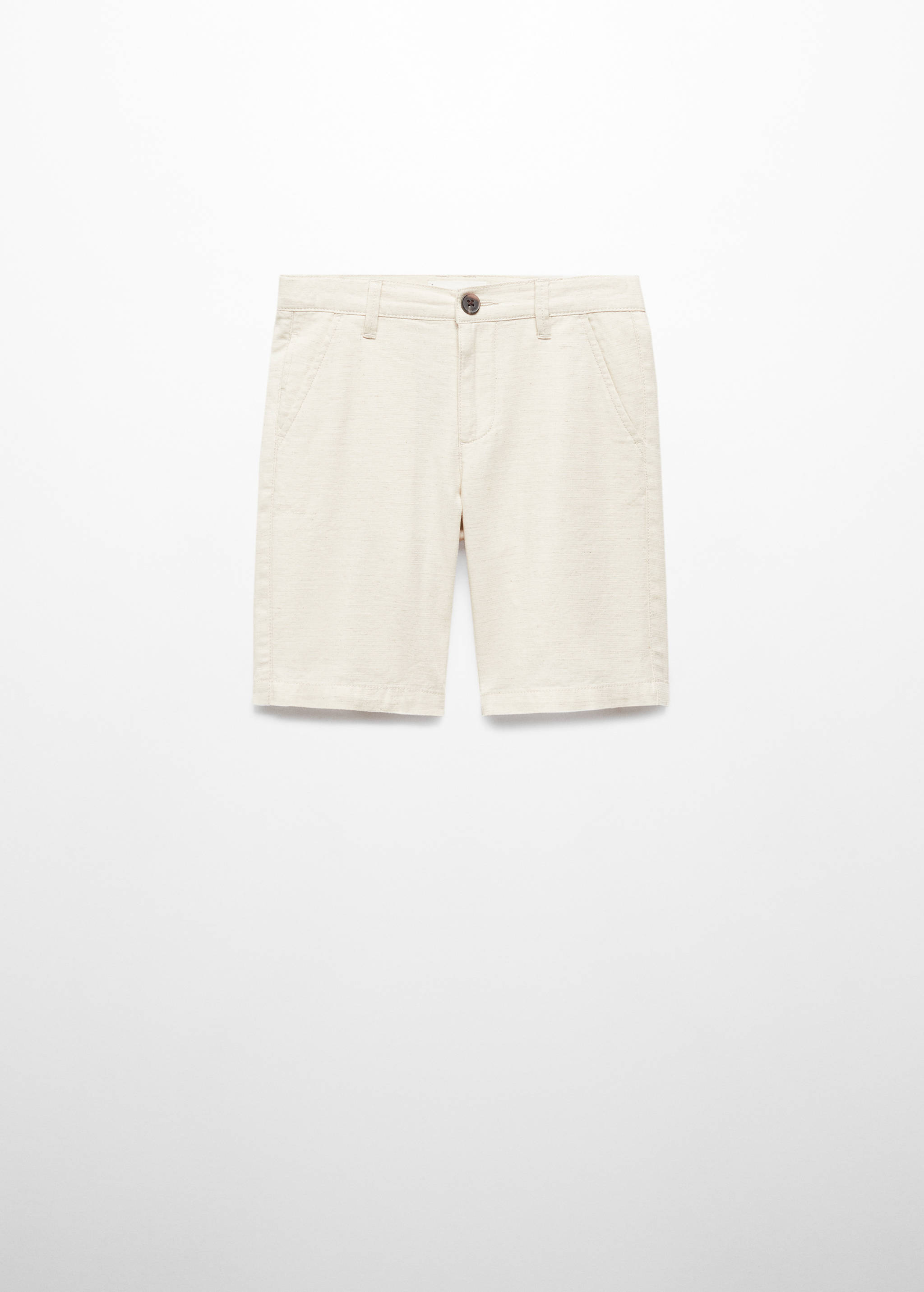 Chino-Bermudashorts aus Leinen - Artikel ohne Model