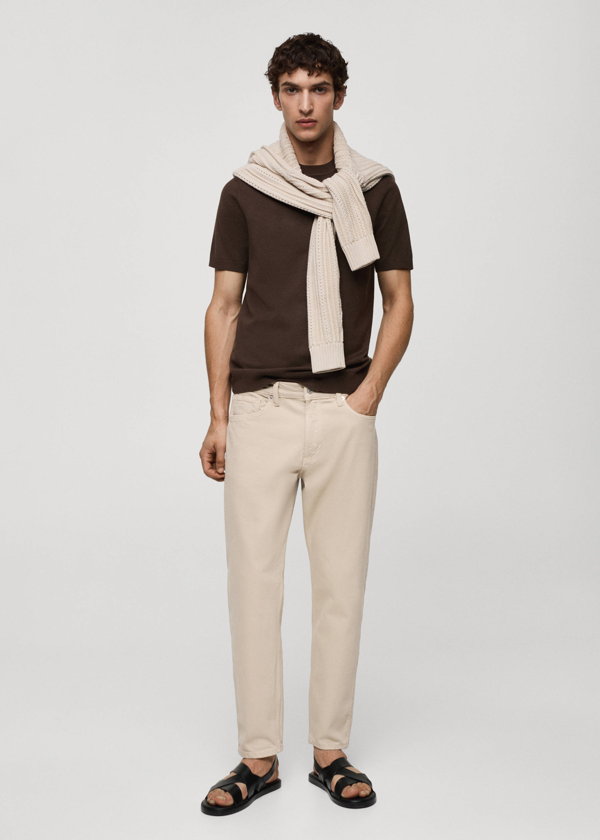 Jean tapered-fit - Plan général