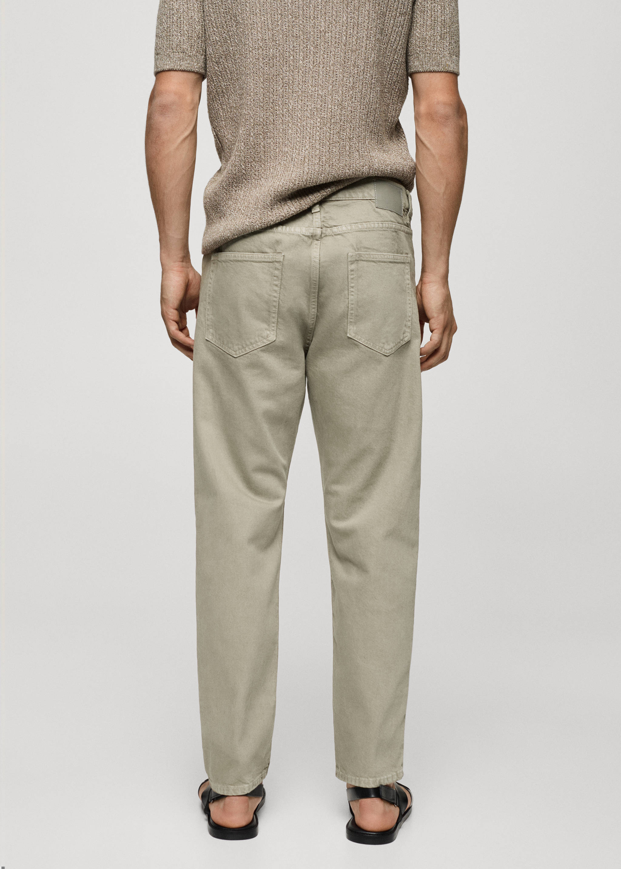 Jean tapered-fit - Verso de l’article