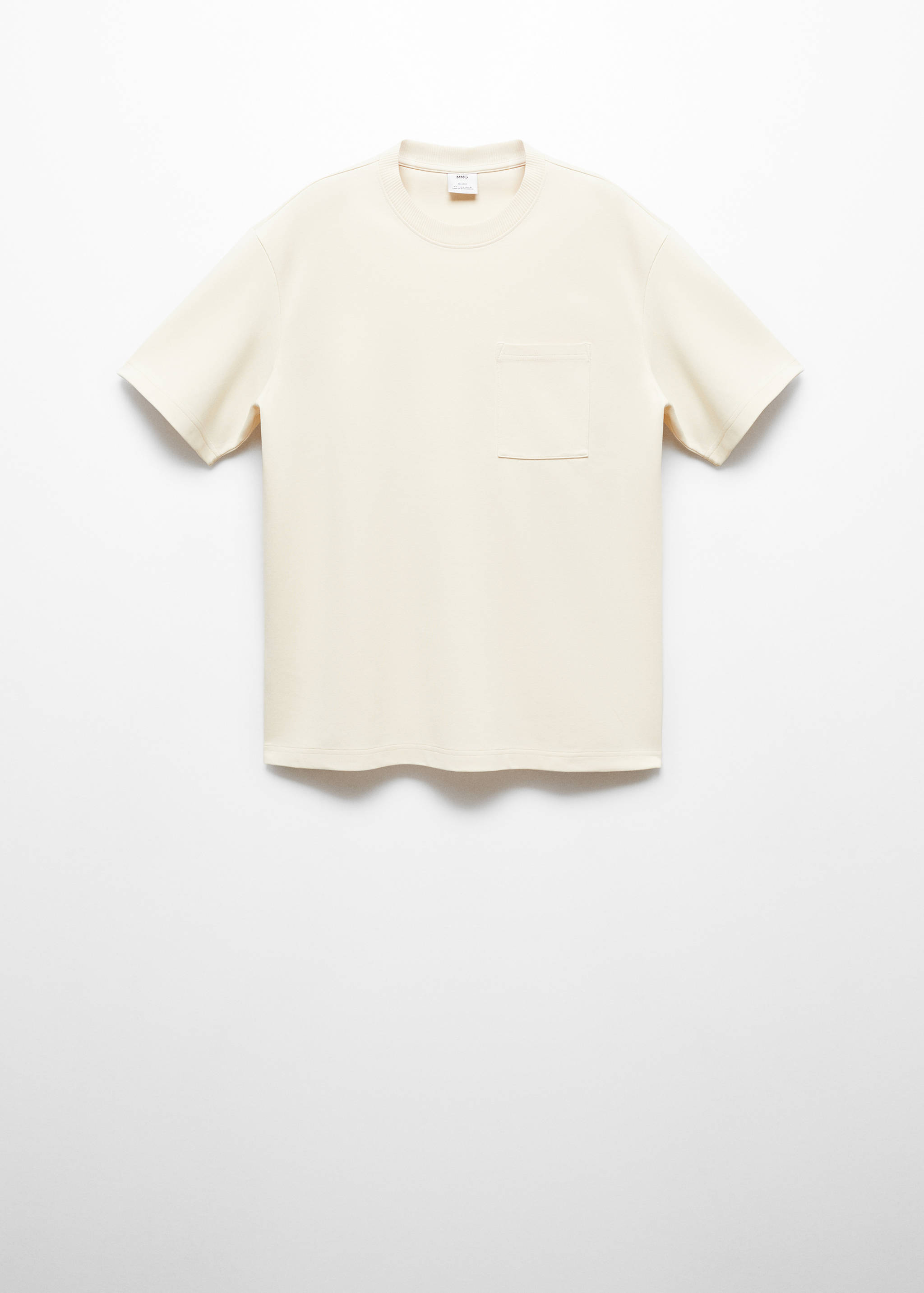 Camiseta relaxed fit bolsillo - Artículo sin modelo