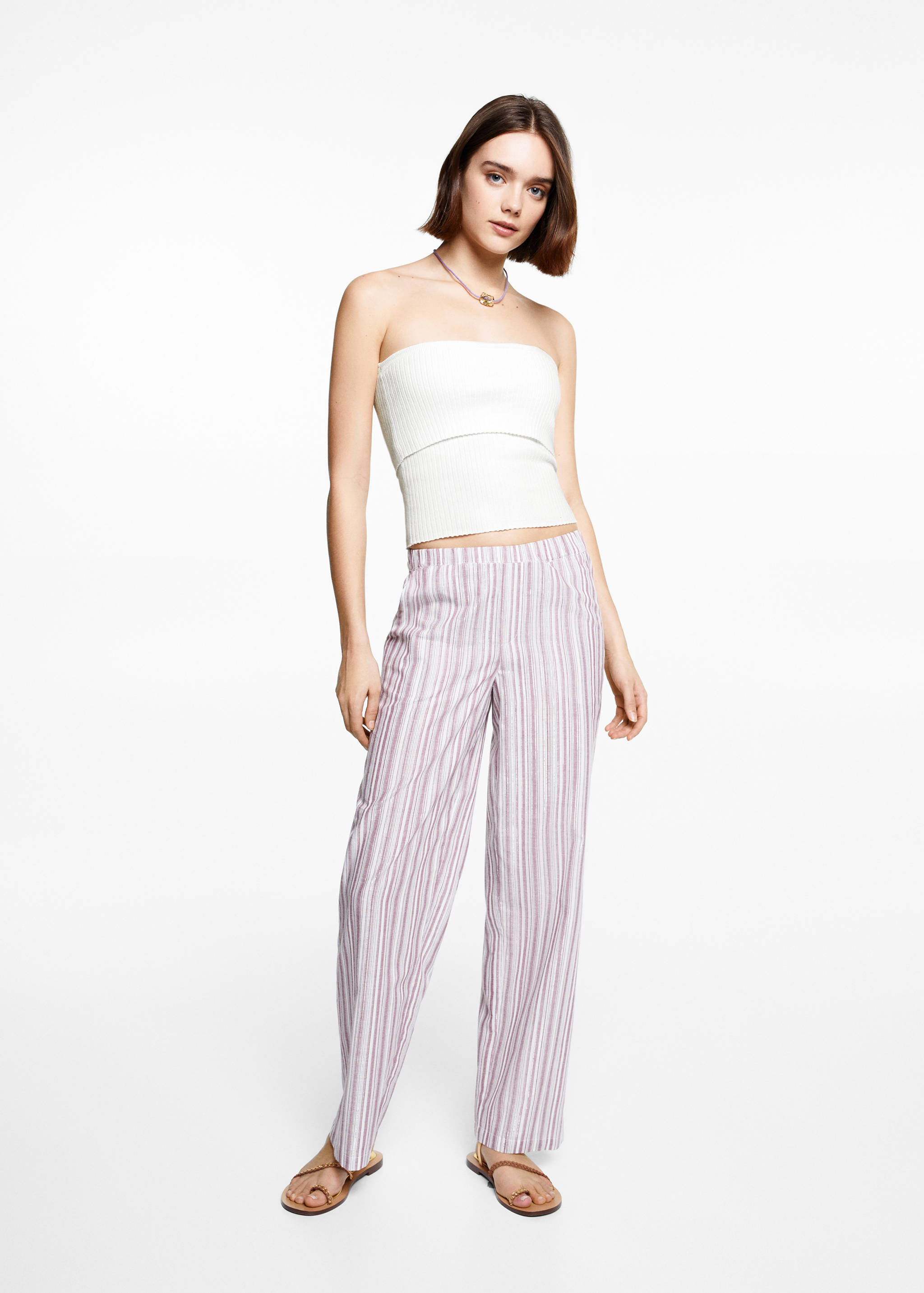 Strapless top - General plane
