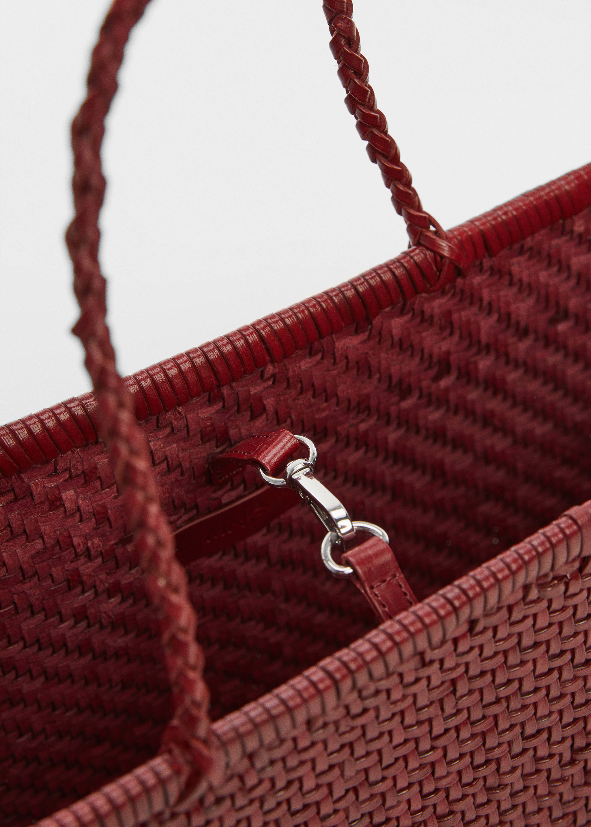 Плетеная сумка из кожи - Деталь изделия 1