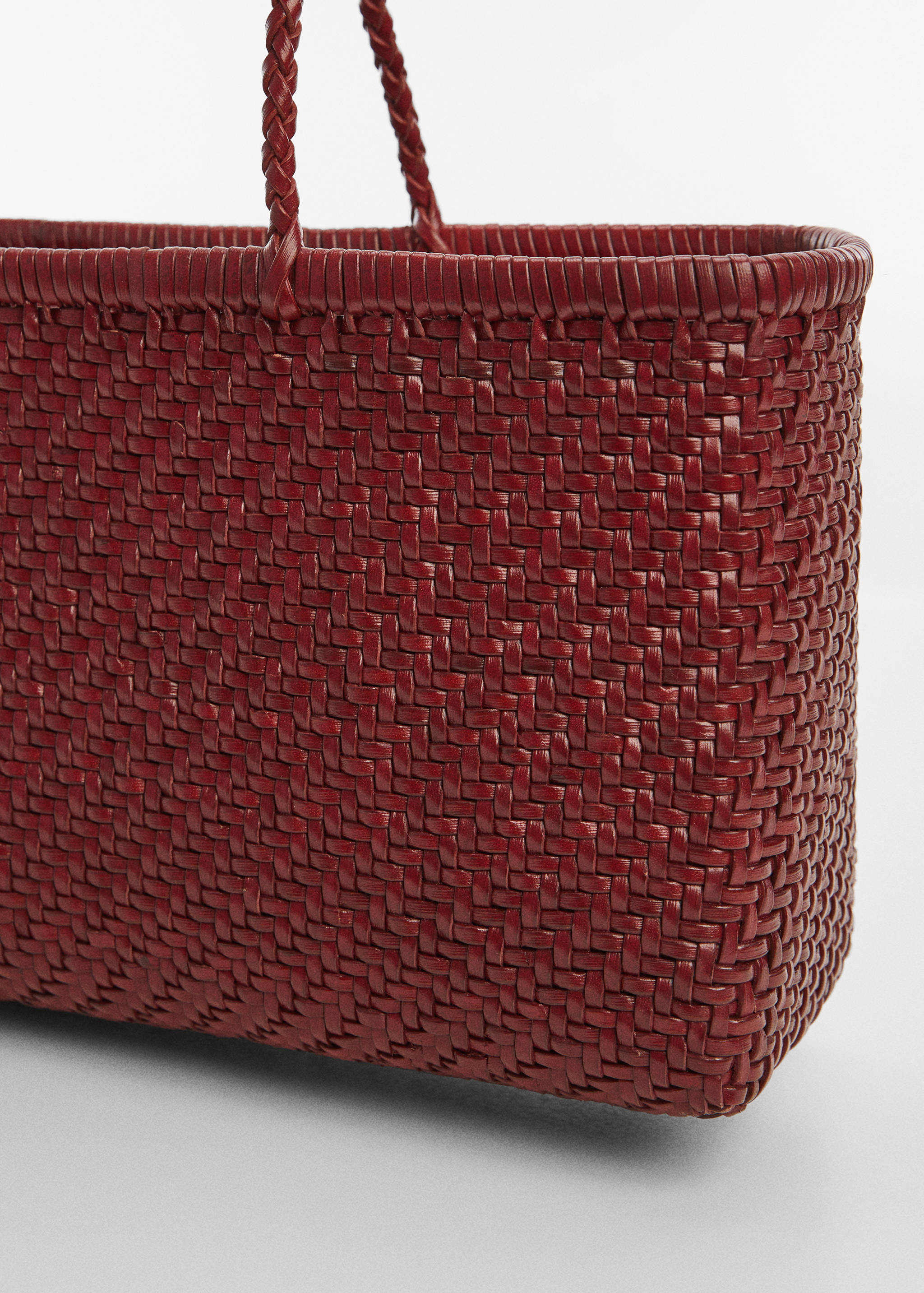 Плетеная сумка из кожи - Деталь изделия 2