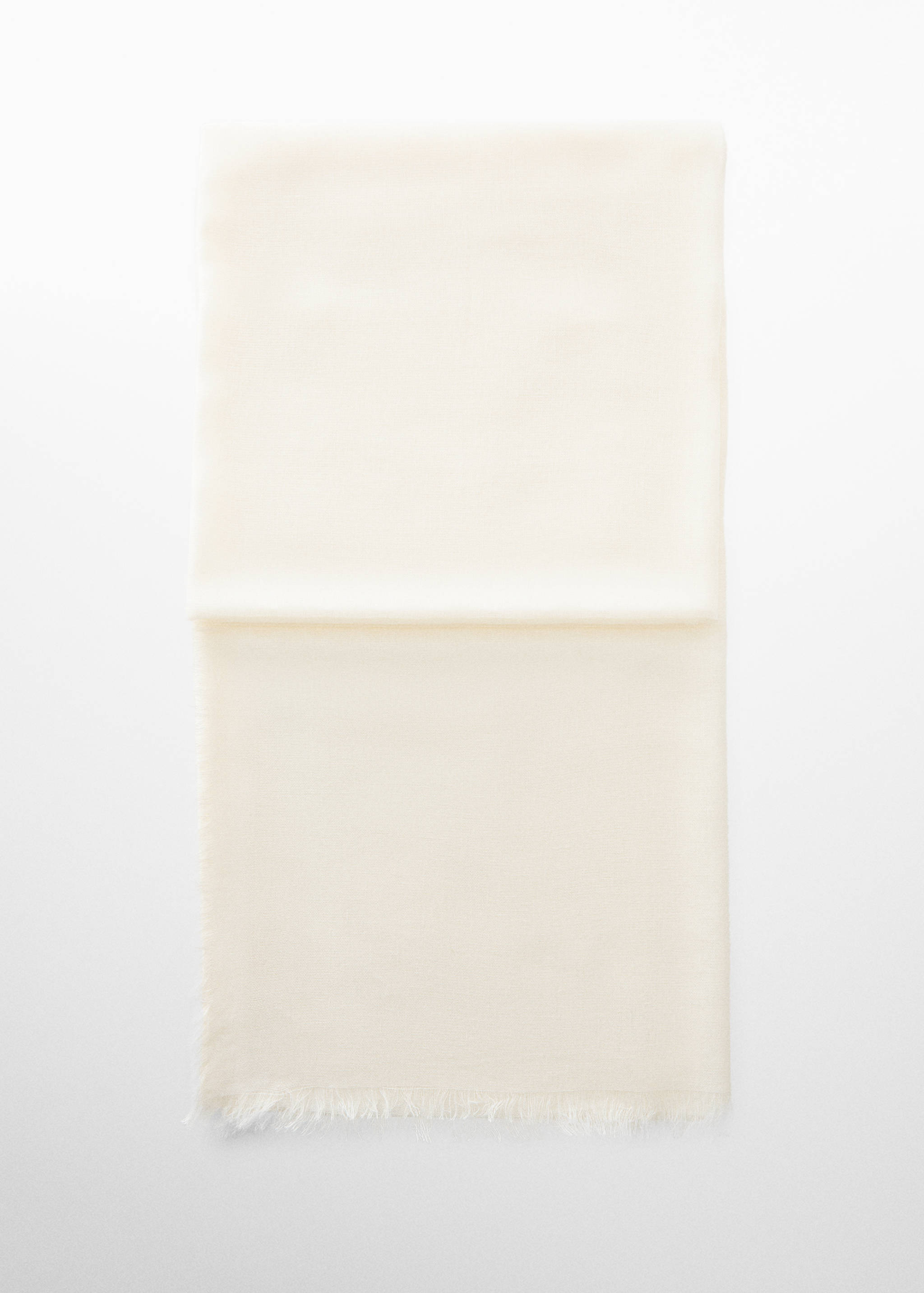 Scarf i linneblandning - Artikel utan modell