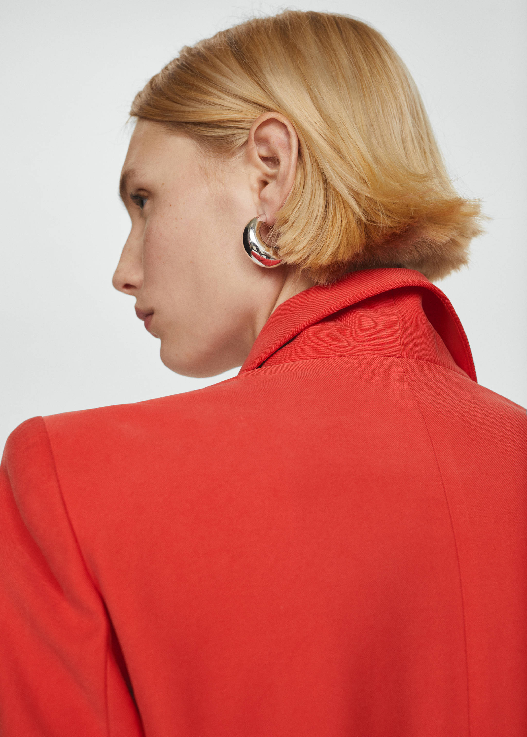 Double-breasted suit blazer - Details of the article 3