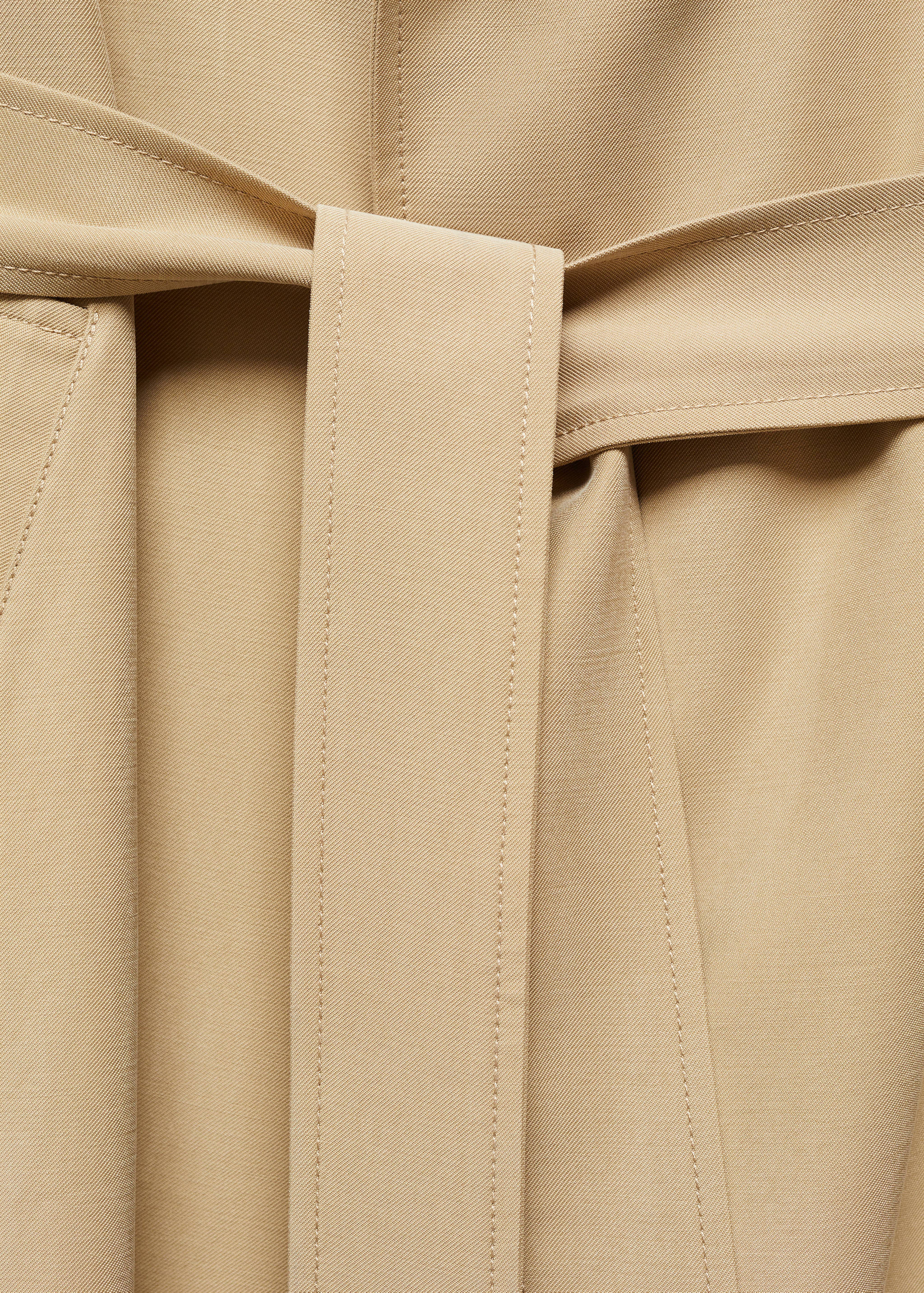 Струящийся тренч с лацканами - Деталь изделия 8