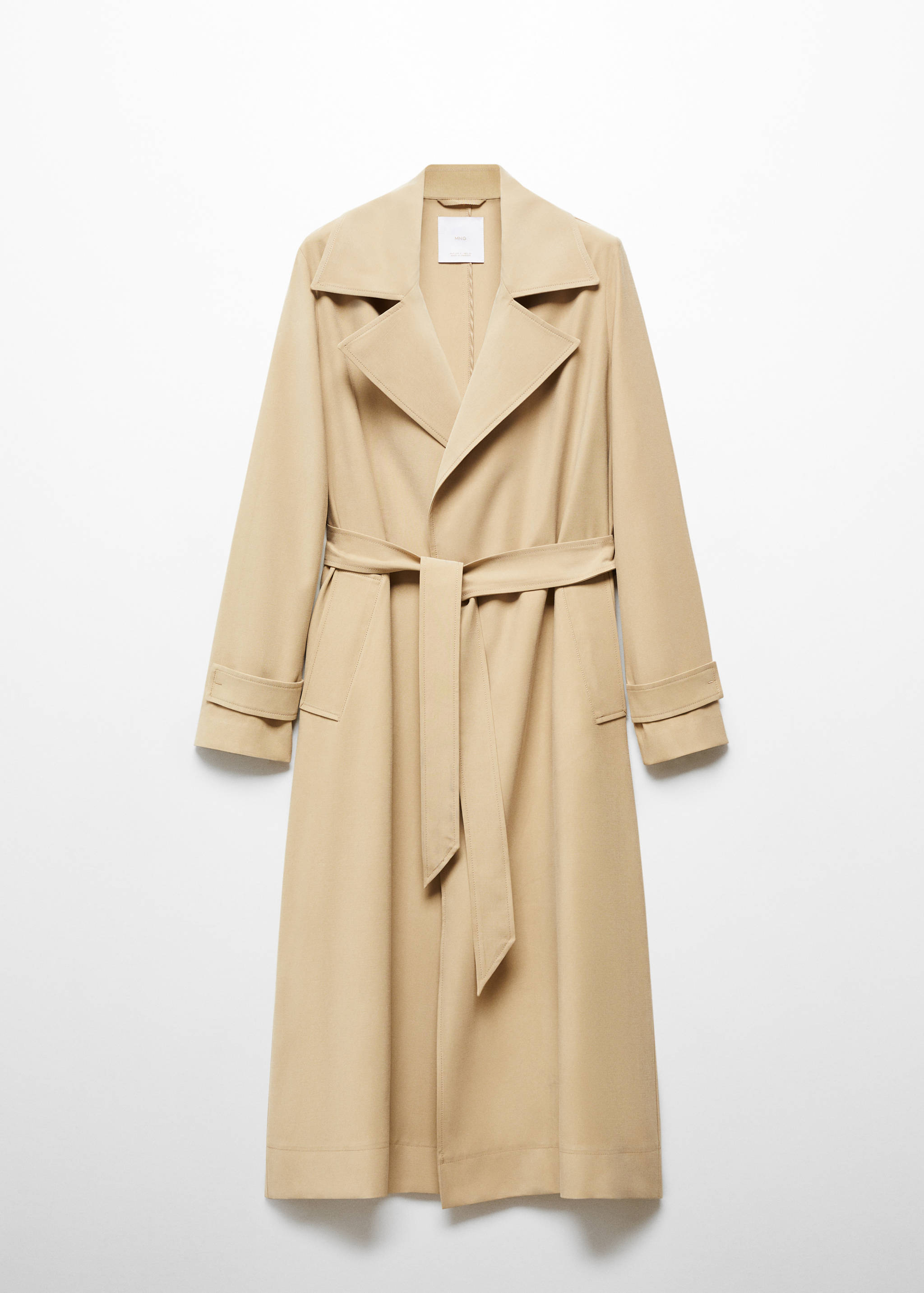 Flowy lapel trench - Article without model