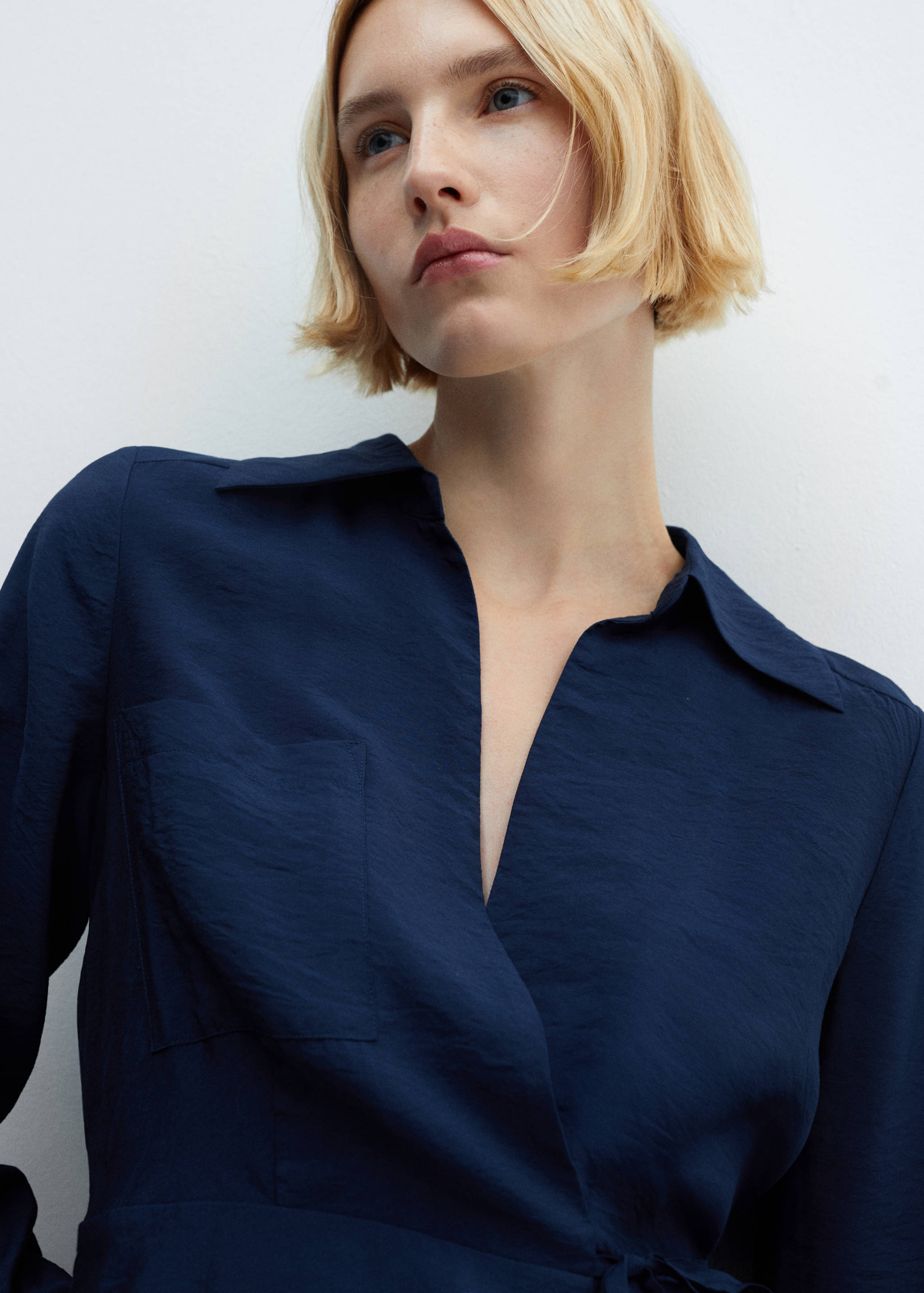 Vestido cruzado lazo - Detalle del artículo 1