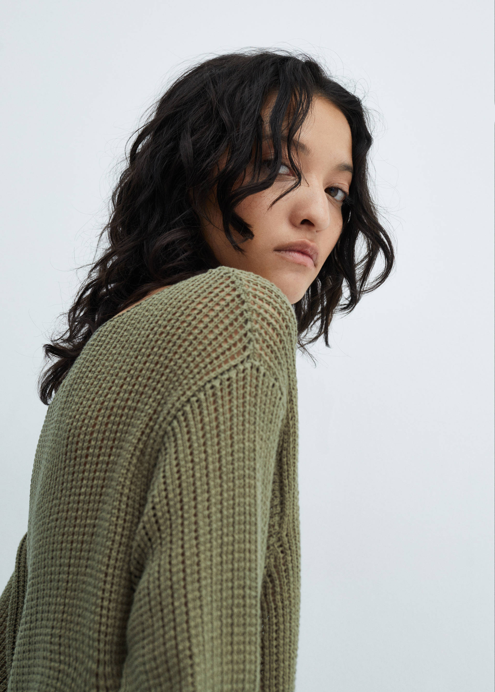 Gebreide trui met boothals - Detail van het artikel 1