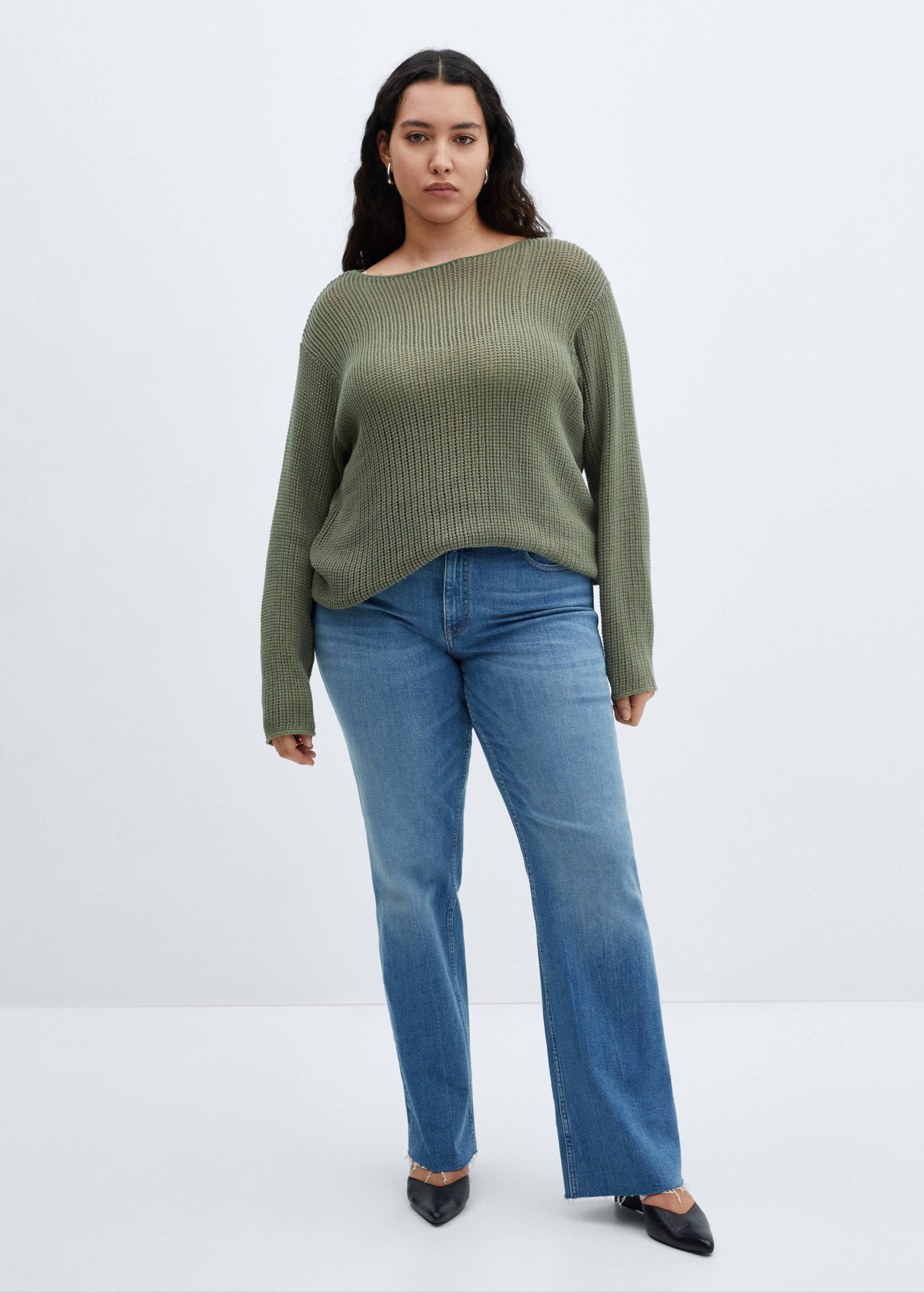 Gebreide trui met boothals - Detail van het artikel 3