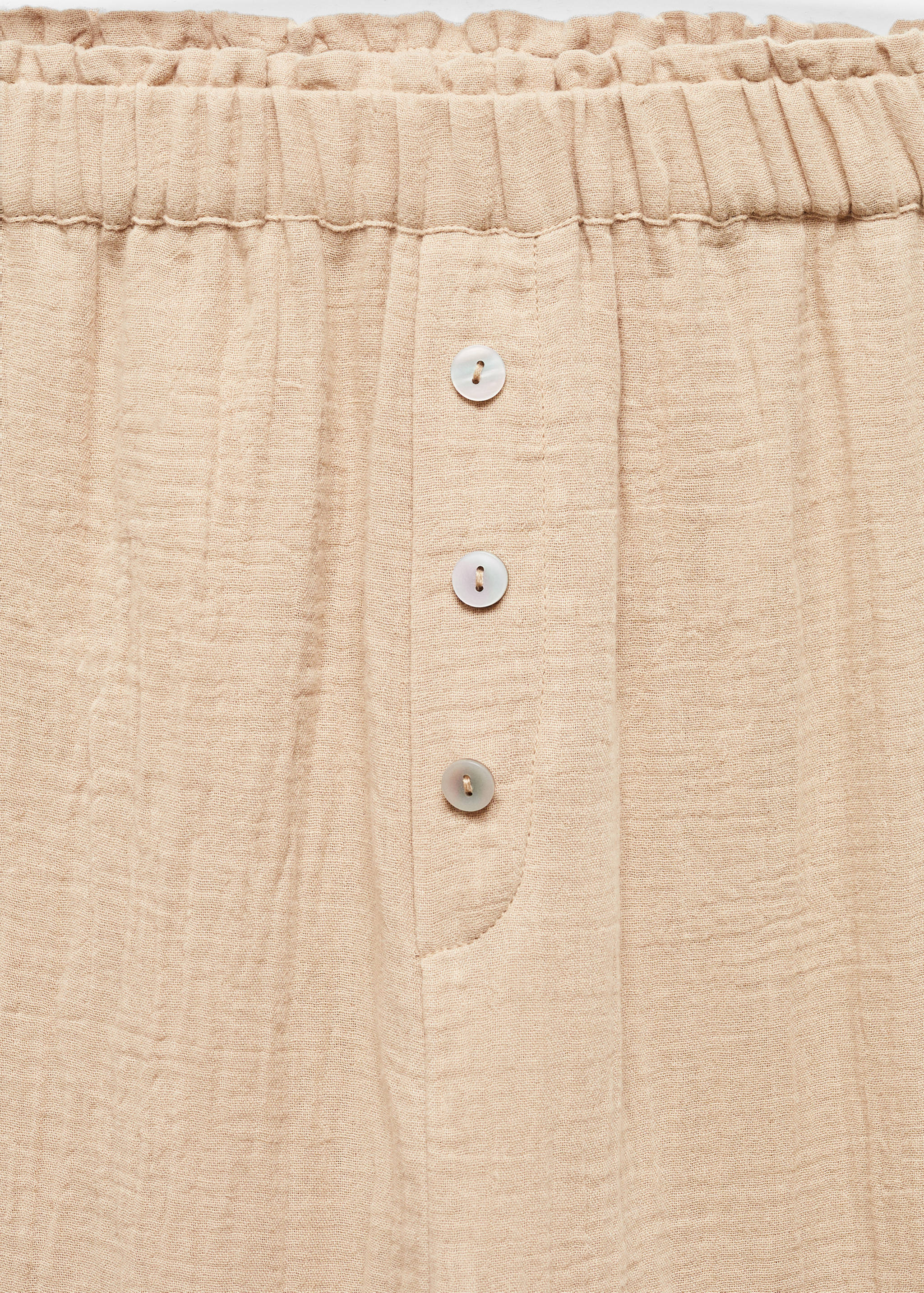 Pantalon pyjama gaze de coton - Détail de l'article 8