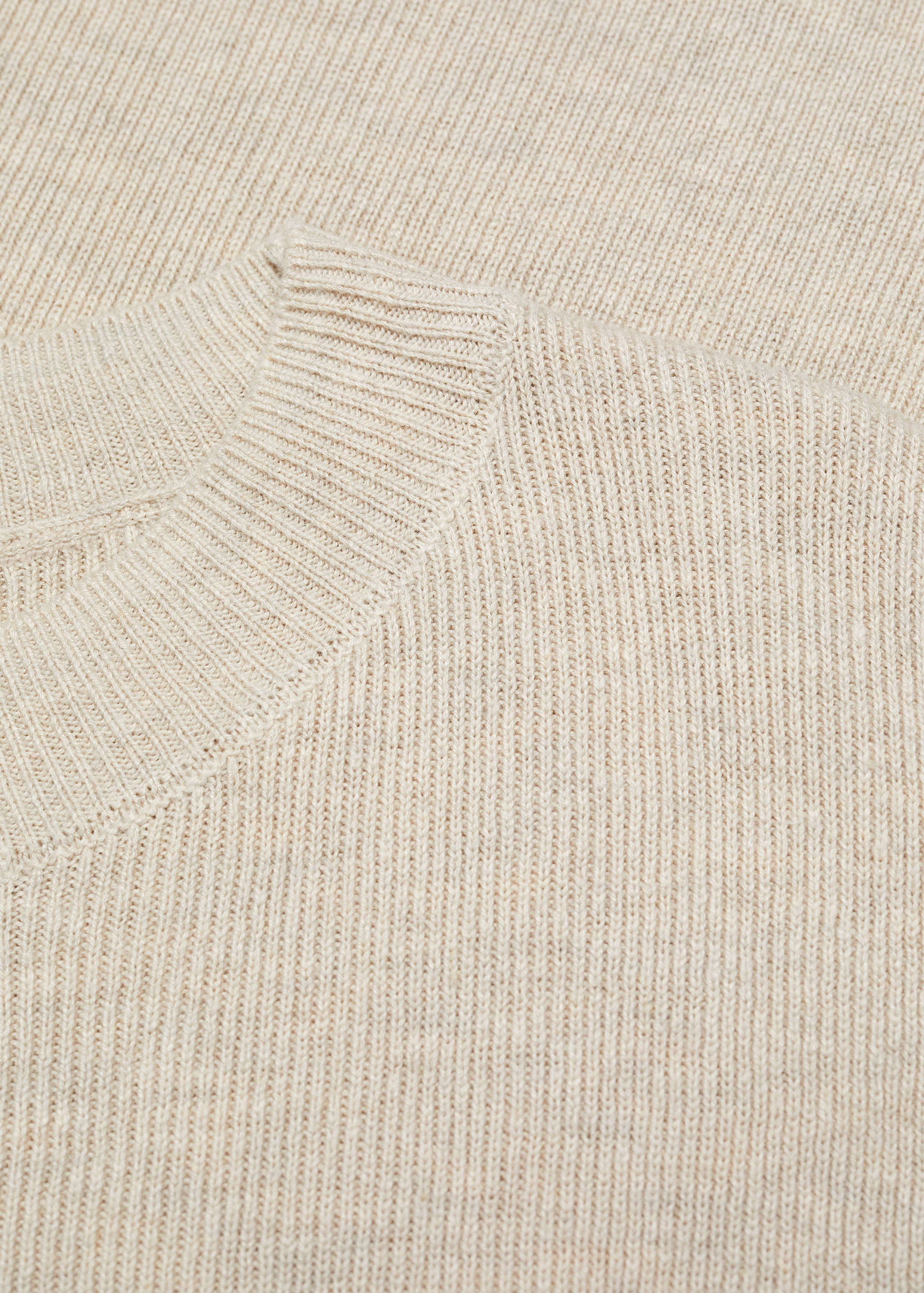 Cotton linen-blend knit t-shirt - Details of the article 8