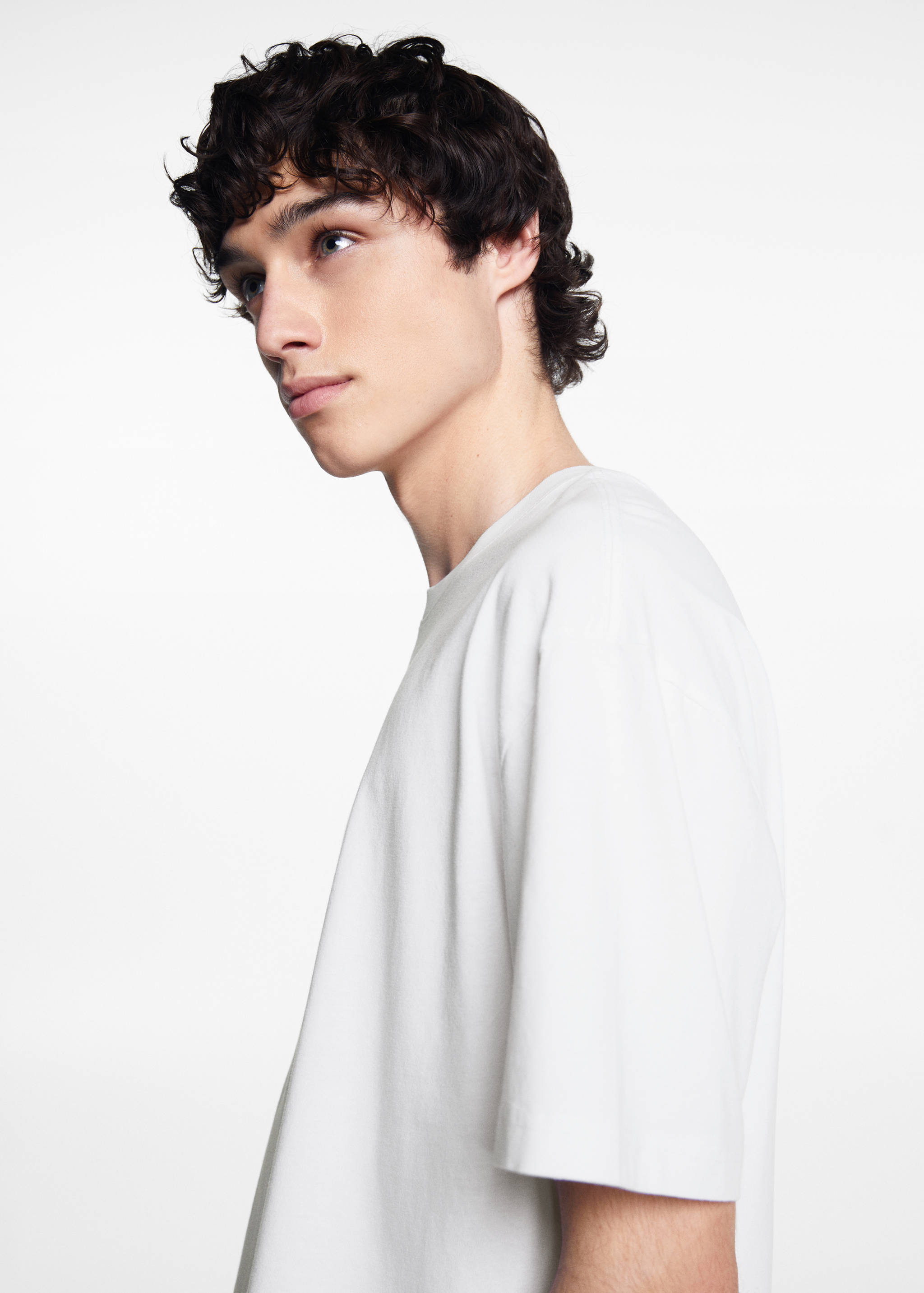 Essential cotton-blend T-shirt - Details of the article 1