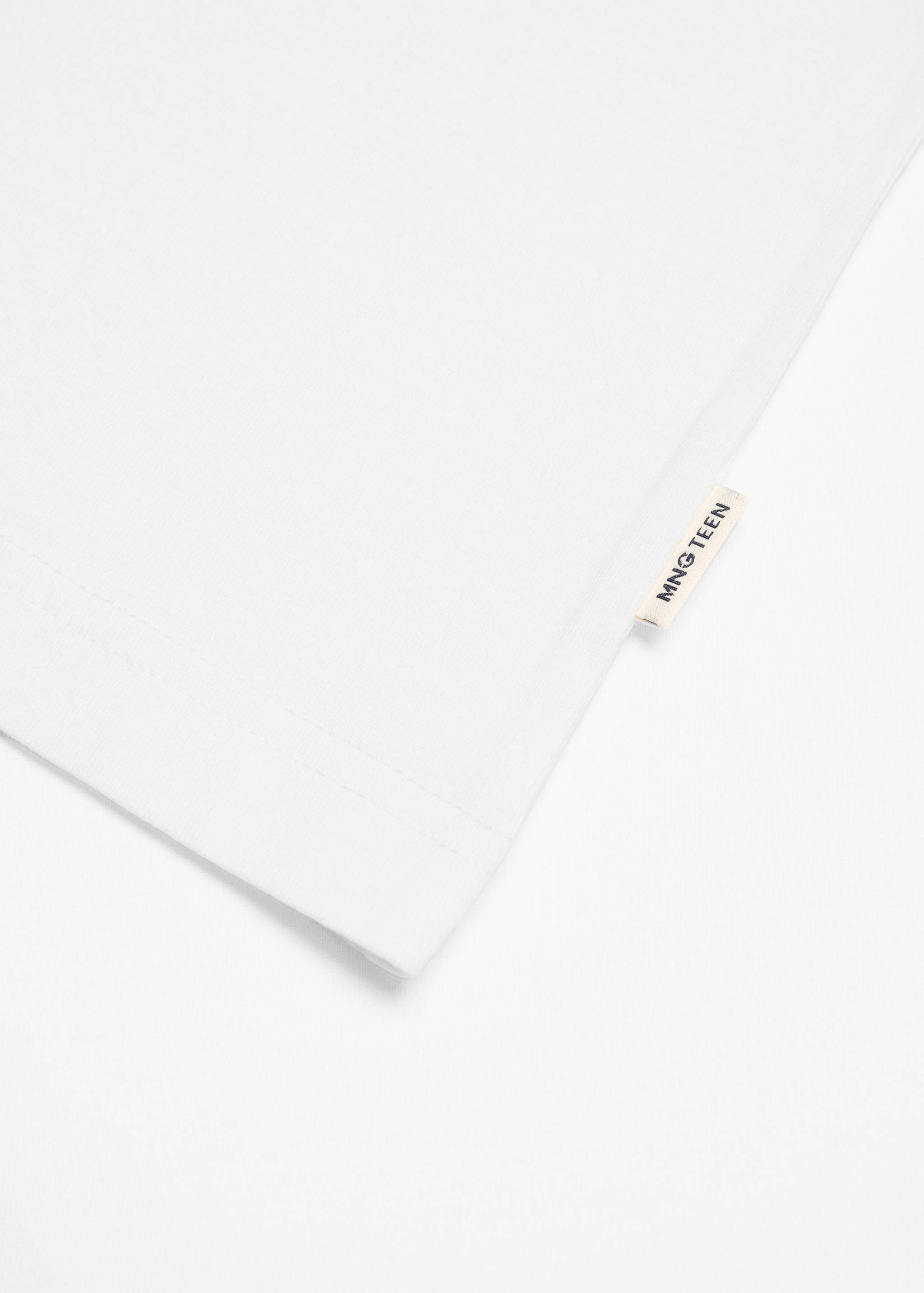 Essential cotton-blend T-shirt - Details of the article 8