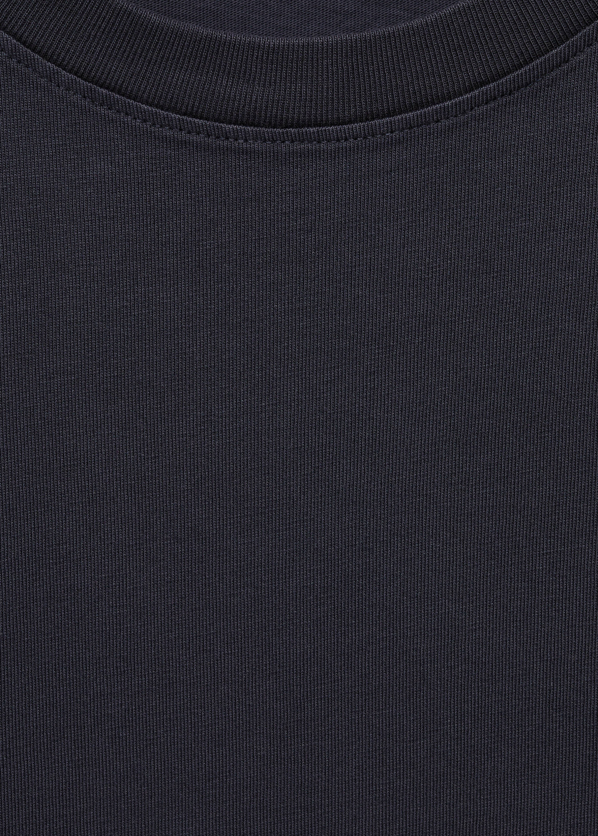 Essential cotton-blend T-shirt - Details of the article 8