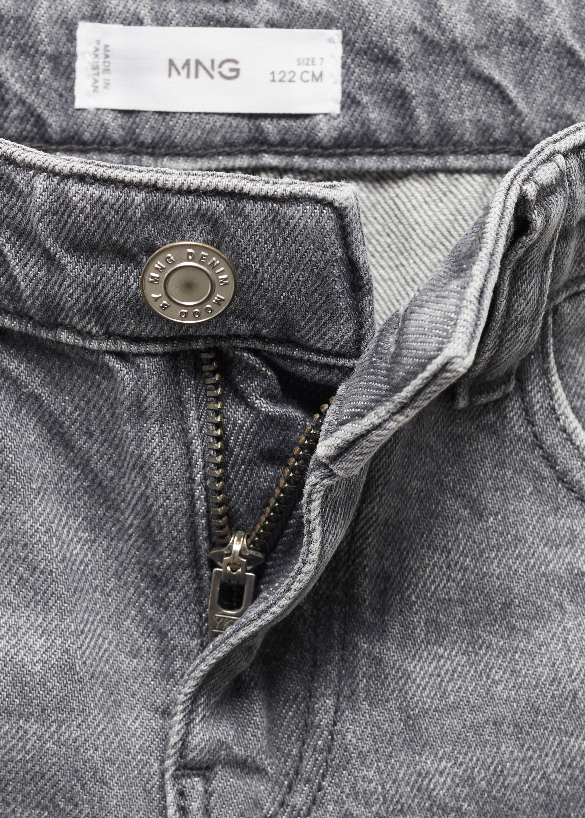 Bermudas denim bajo deshilachado - Detalle del artículo 8