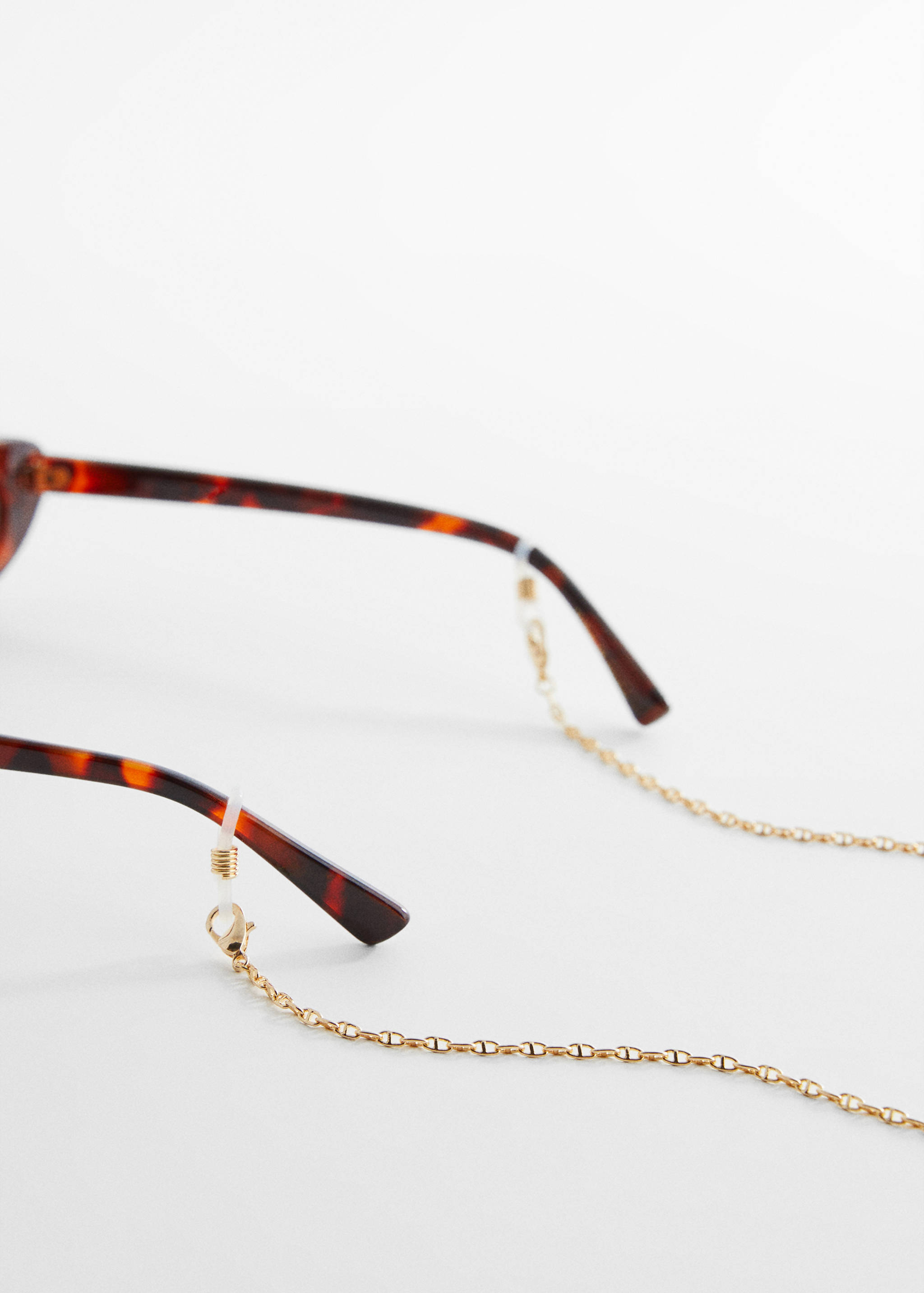 Cadena eslabones gafas - Plano medio