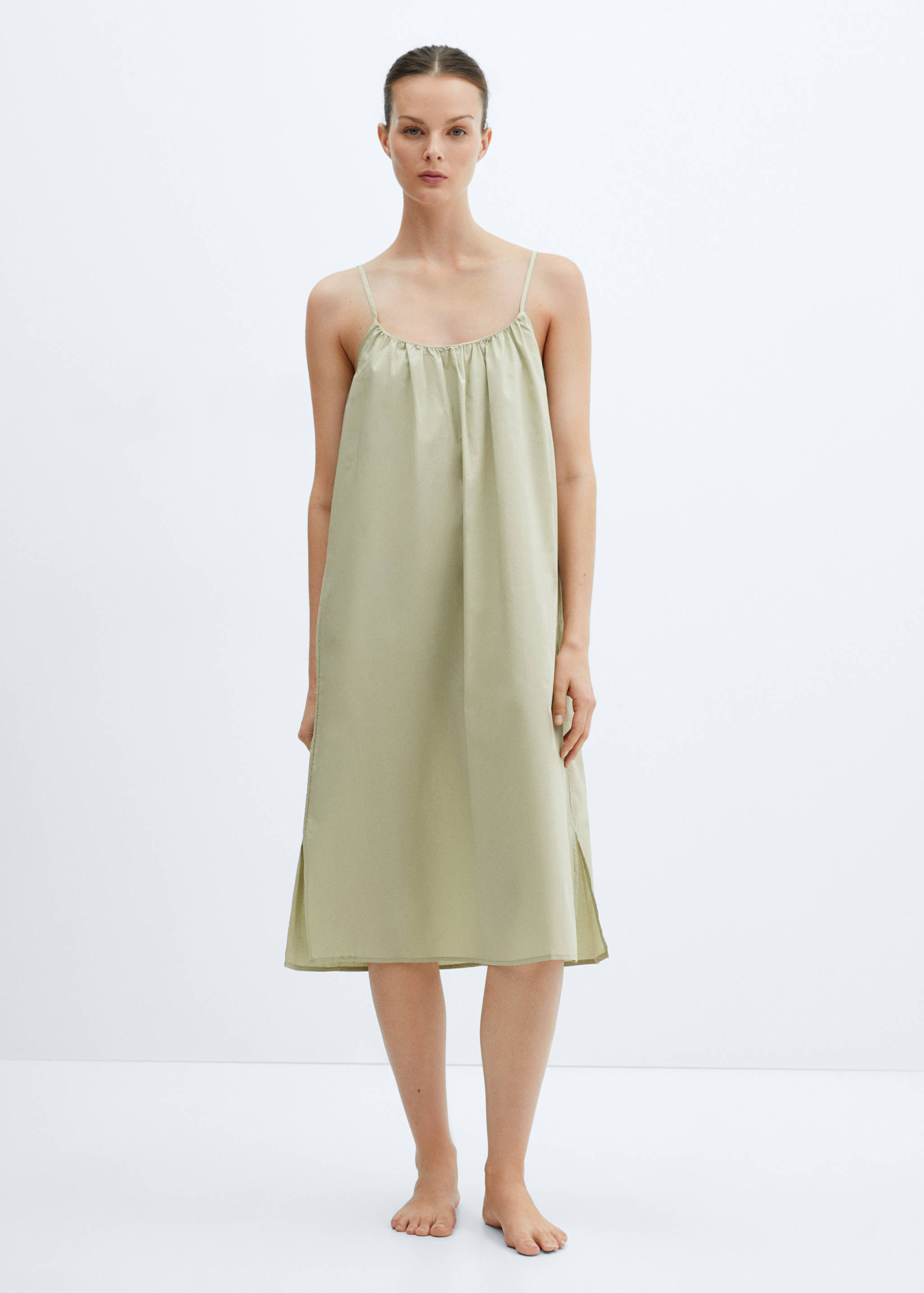 100% cotton nightdress - General plane