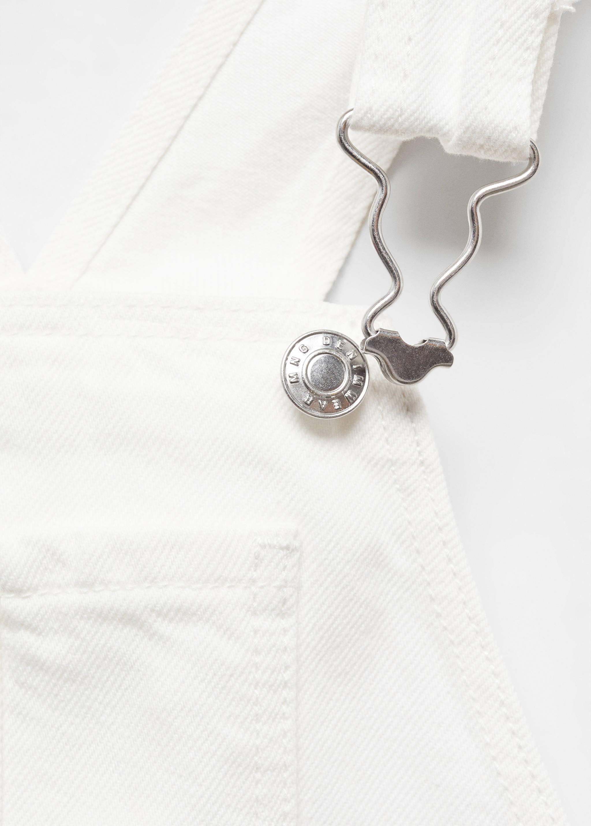 Salopette courte en jean - Détail de l'article 0