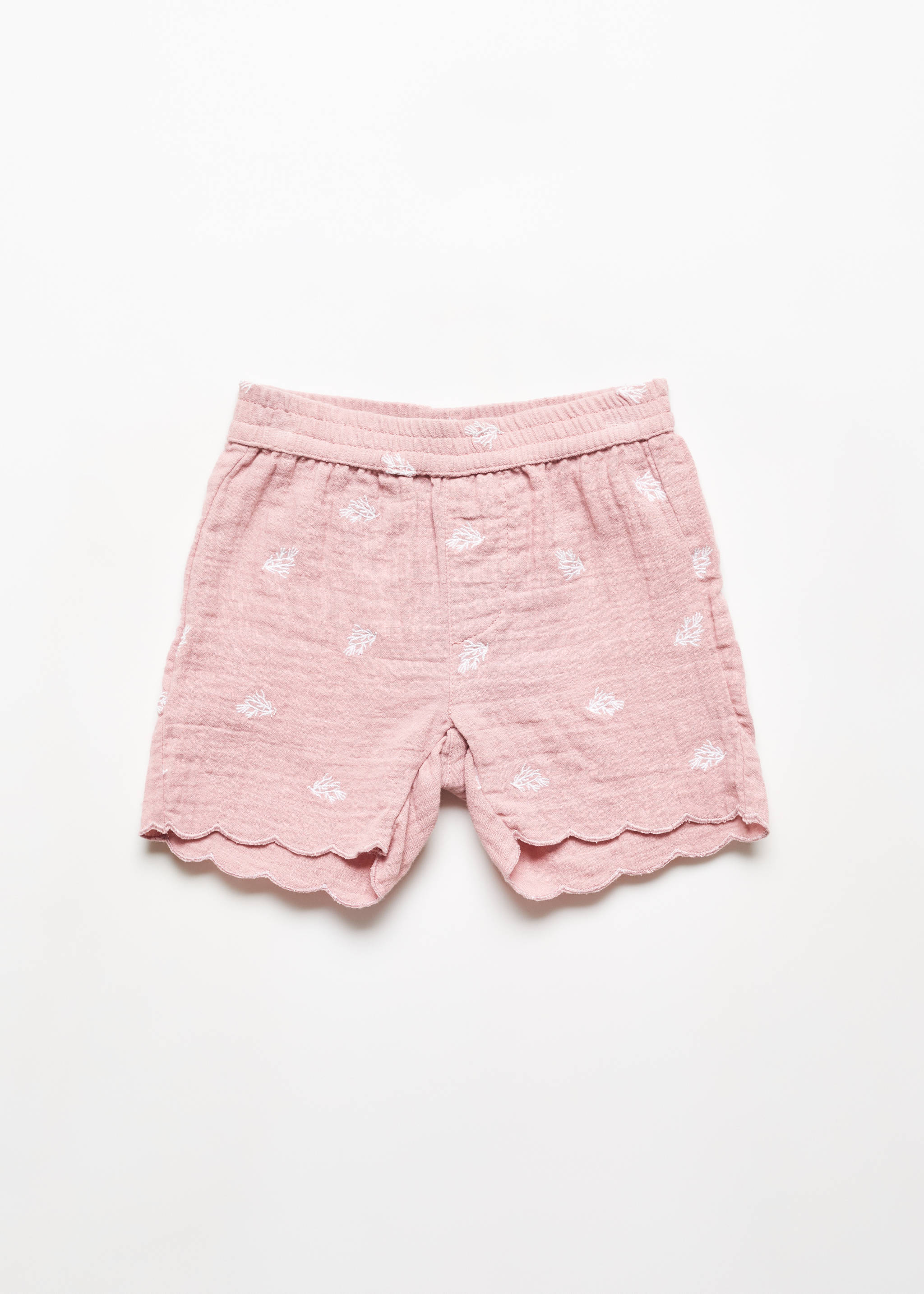 Printed cotton-blend short - Article without model