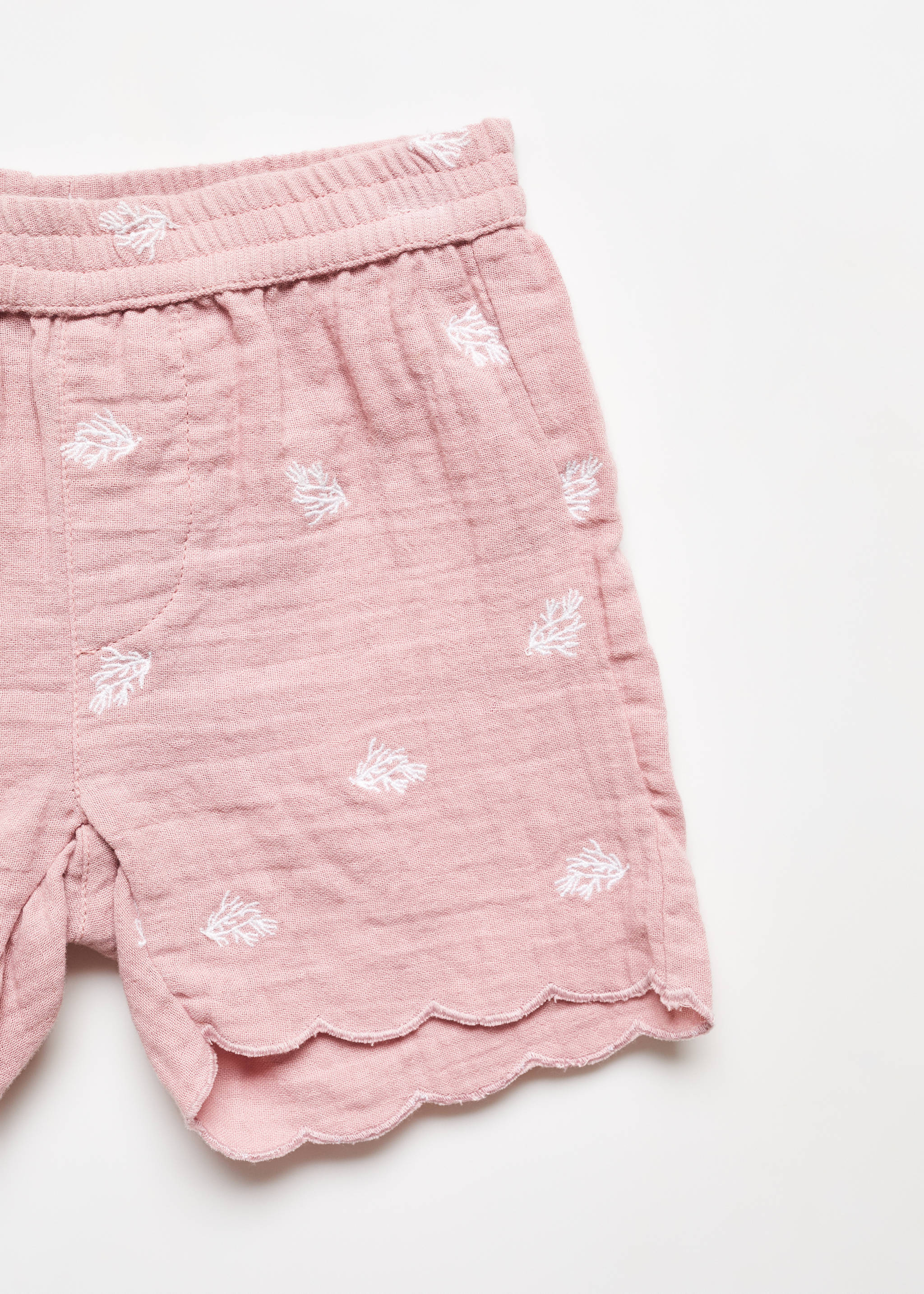 Printed cotton-blend short - Details of the article 8