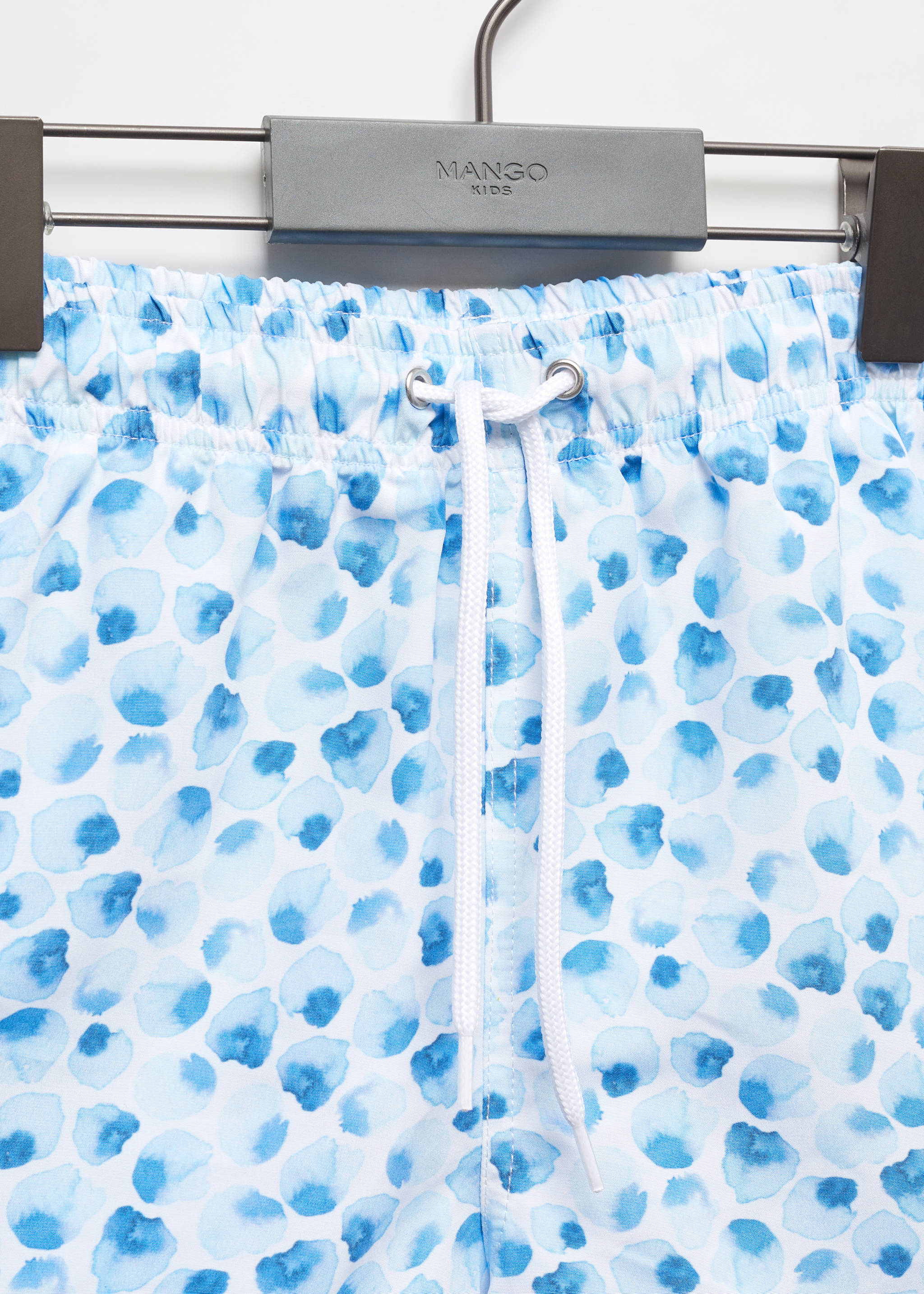 Printed swimsuit with drawstring - Details of the article 8
