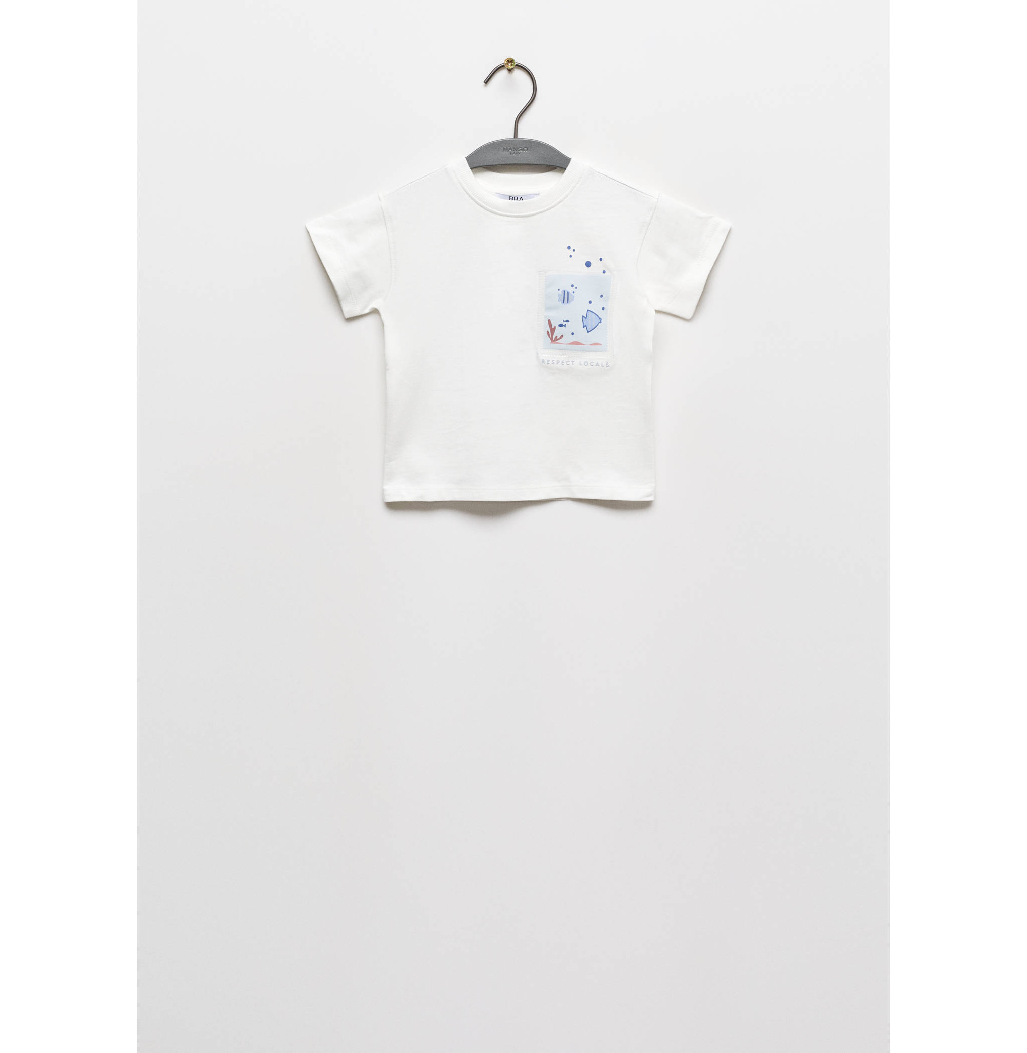 Camiseta bolsillo estampado - Artículo sin modelo