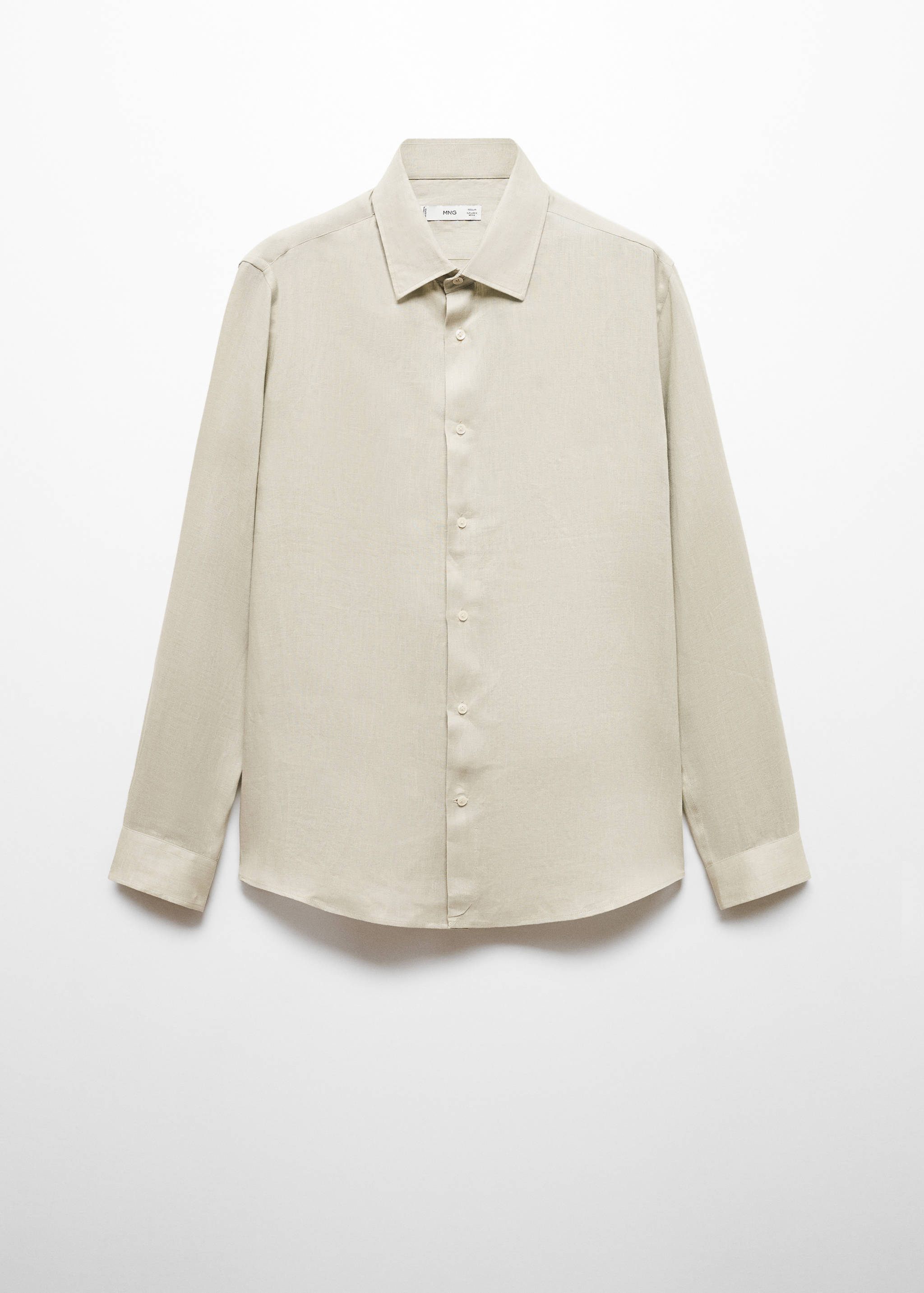 Chemise regular fit 100 % lin - Article sans modèle