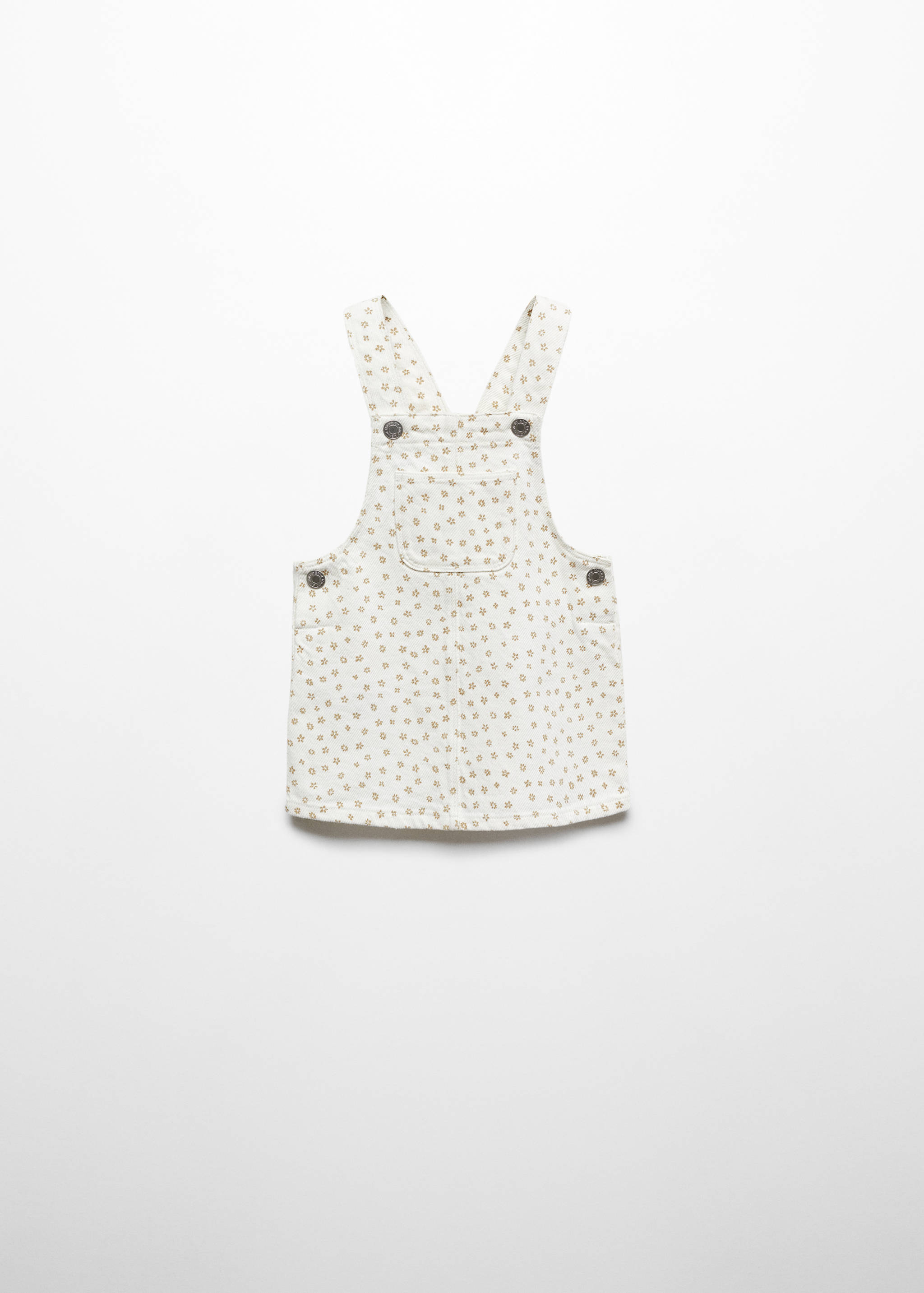 Printed denim overalls - Article without model