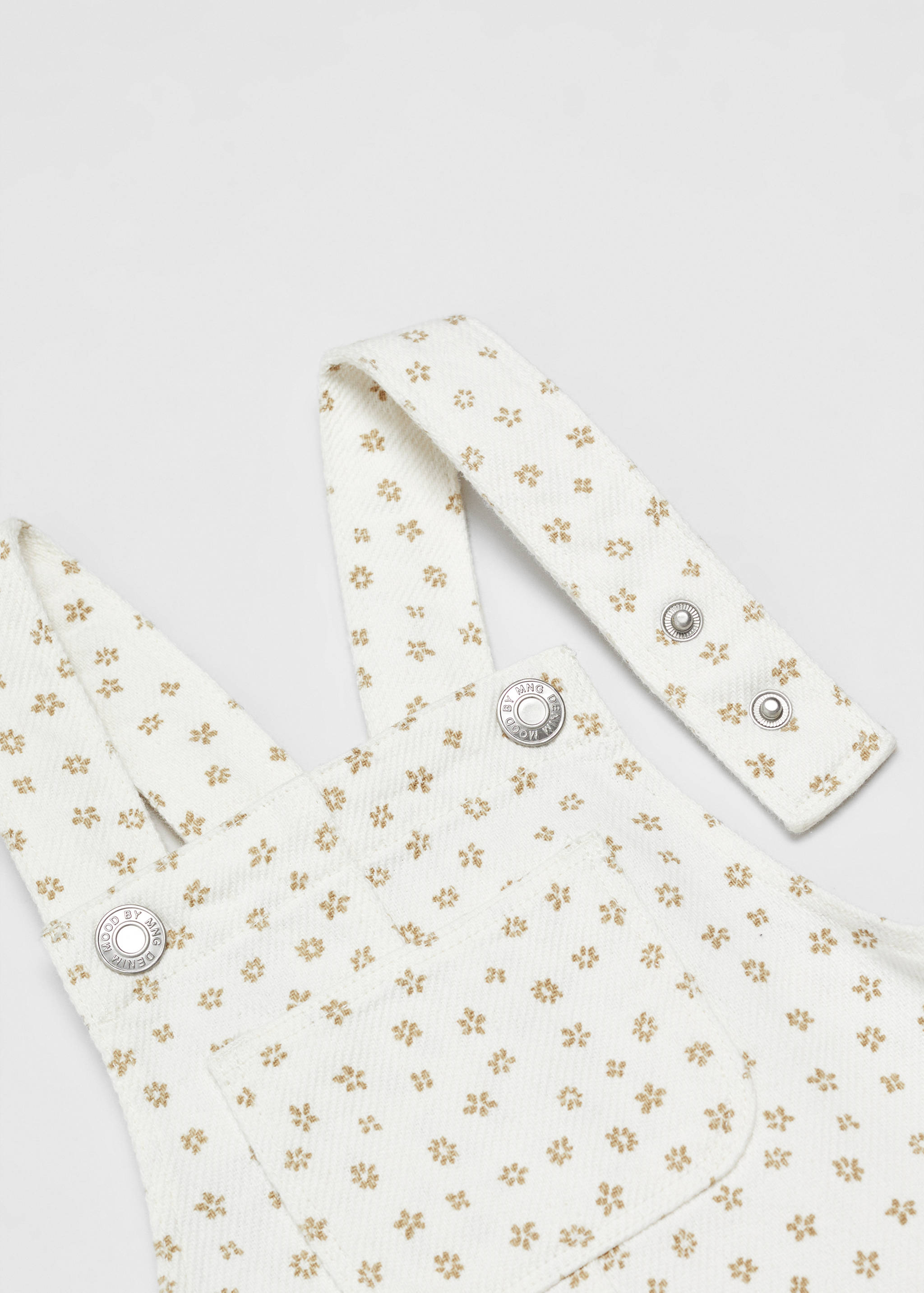 Printed denim overalls - Details of the article 8