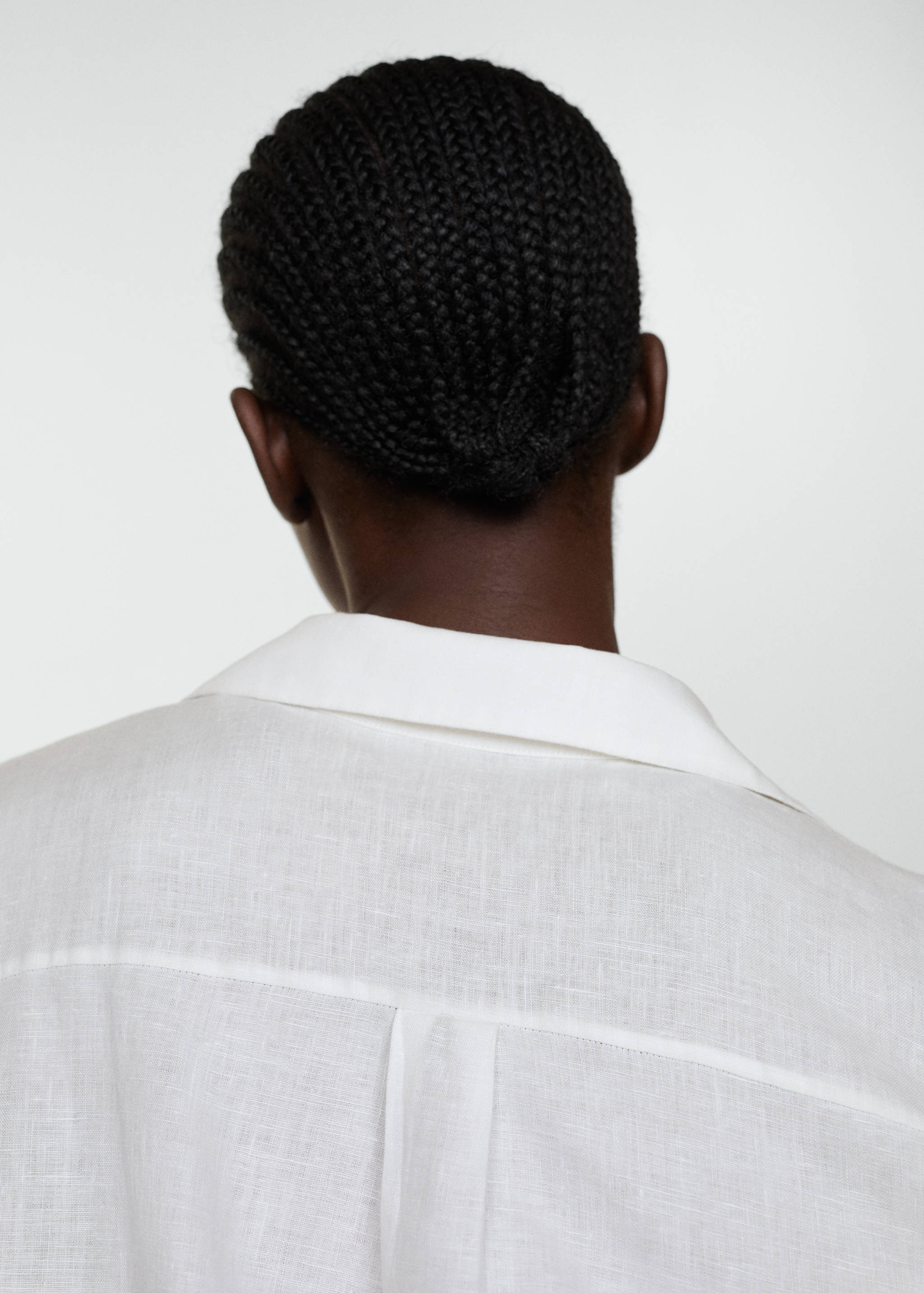 Linen 100% shirt - Details of the article 1