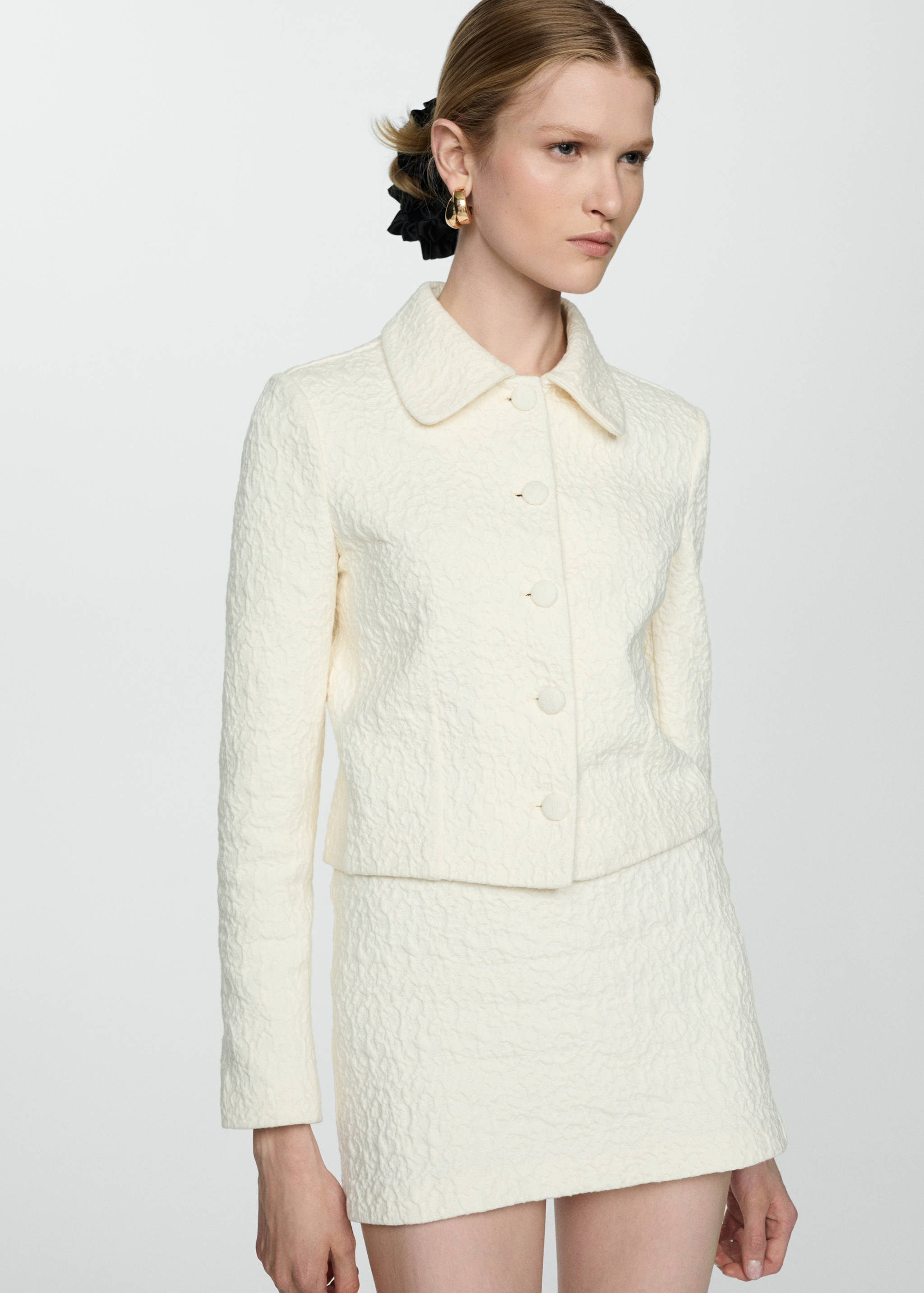 Maxi-flower scrunchie - General plane