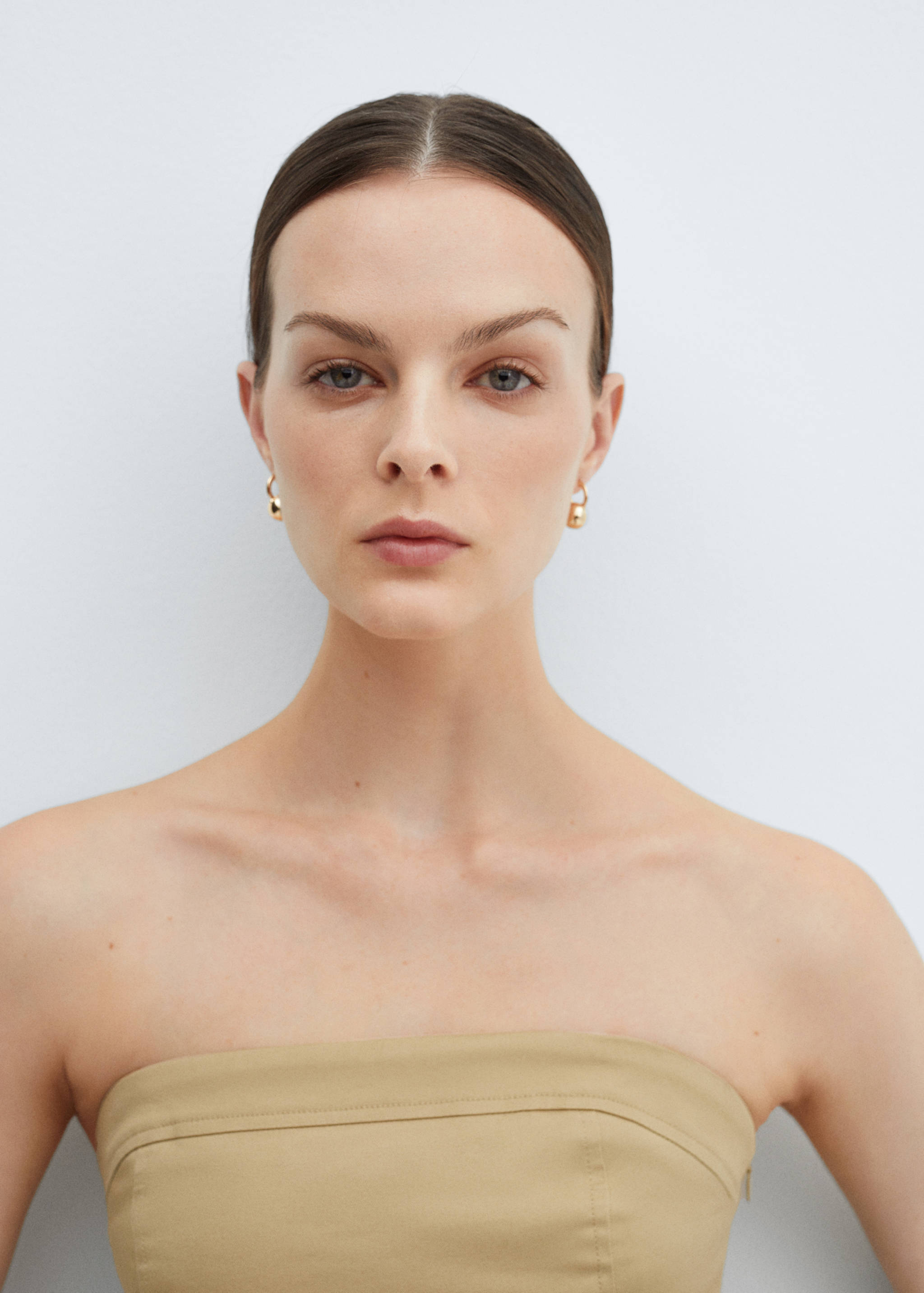 Strapless cargo jumpsuit - Details of the article 1