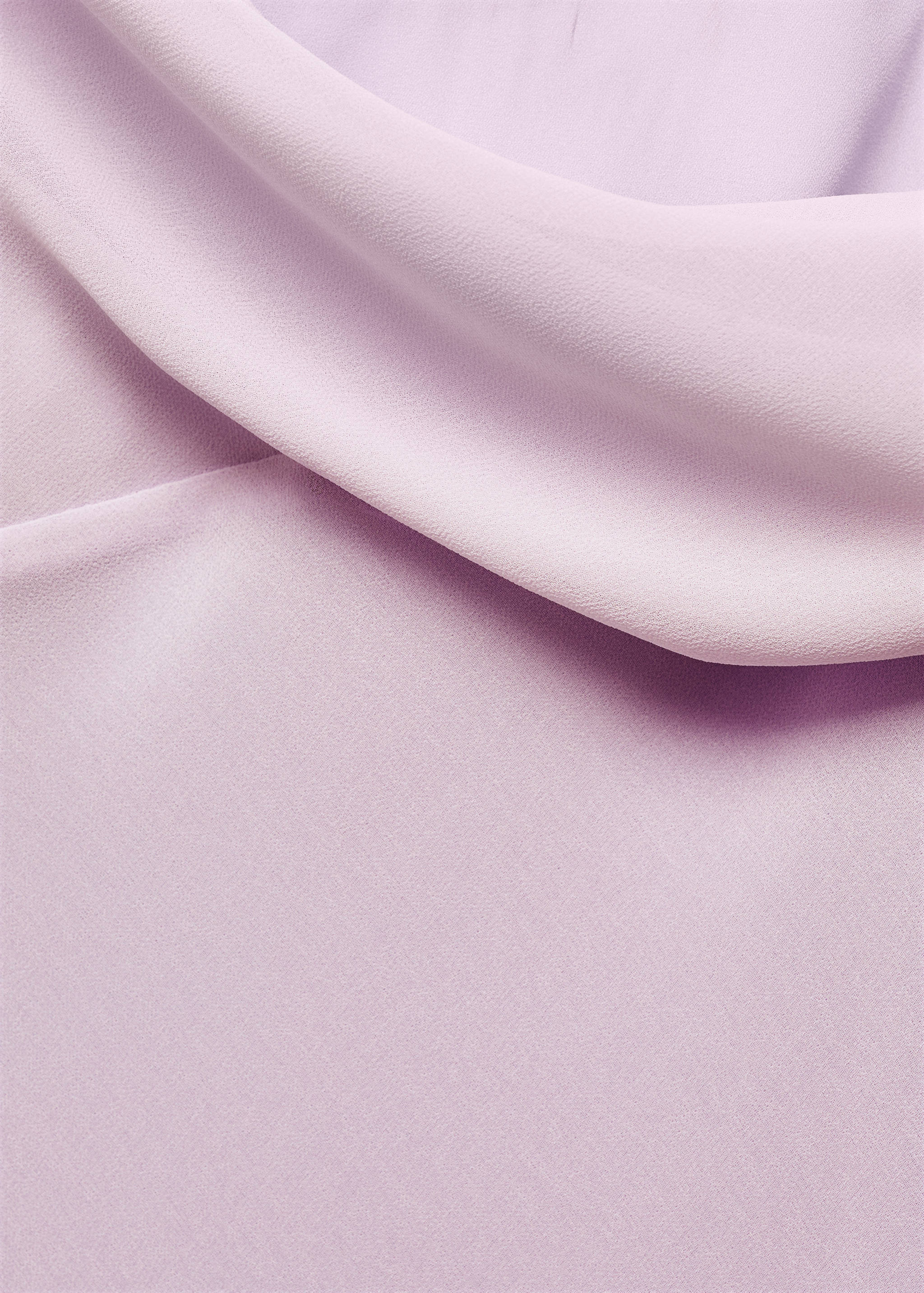 Asymmetrical dress with flared sleeves - Details of the article 8