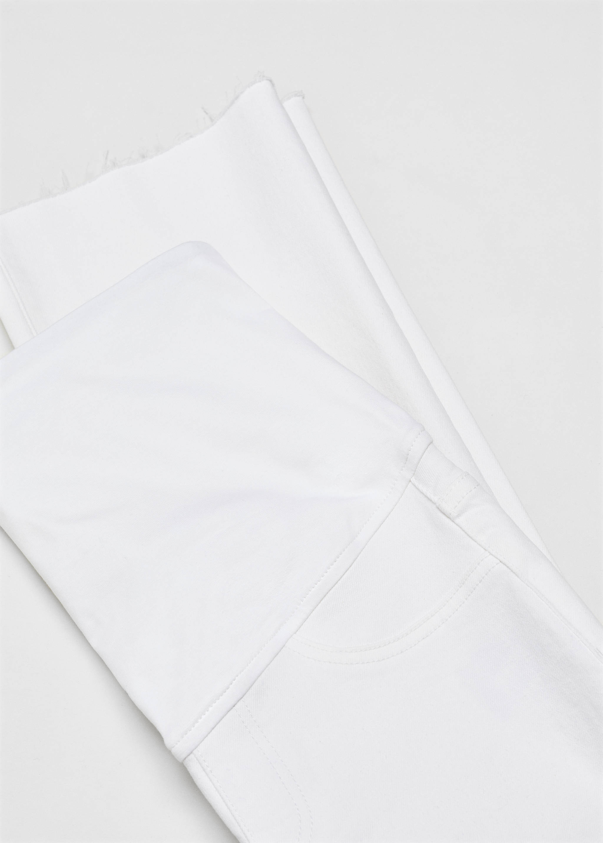 Maternity flared cropped jeans - Details of the article 8