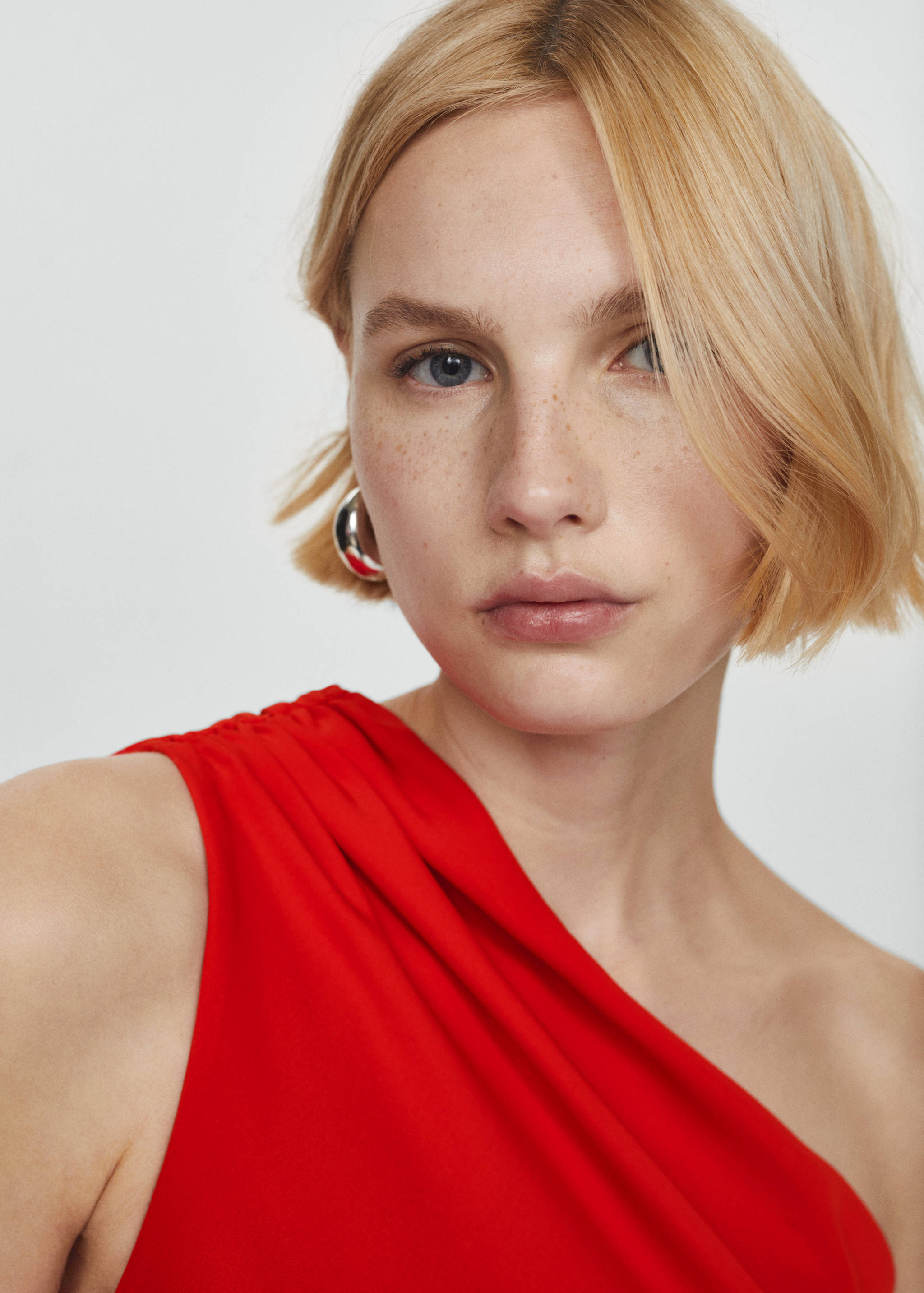 Vestido asimétrico abertura lateral - Detalle del artículo 1