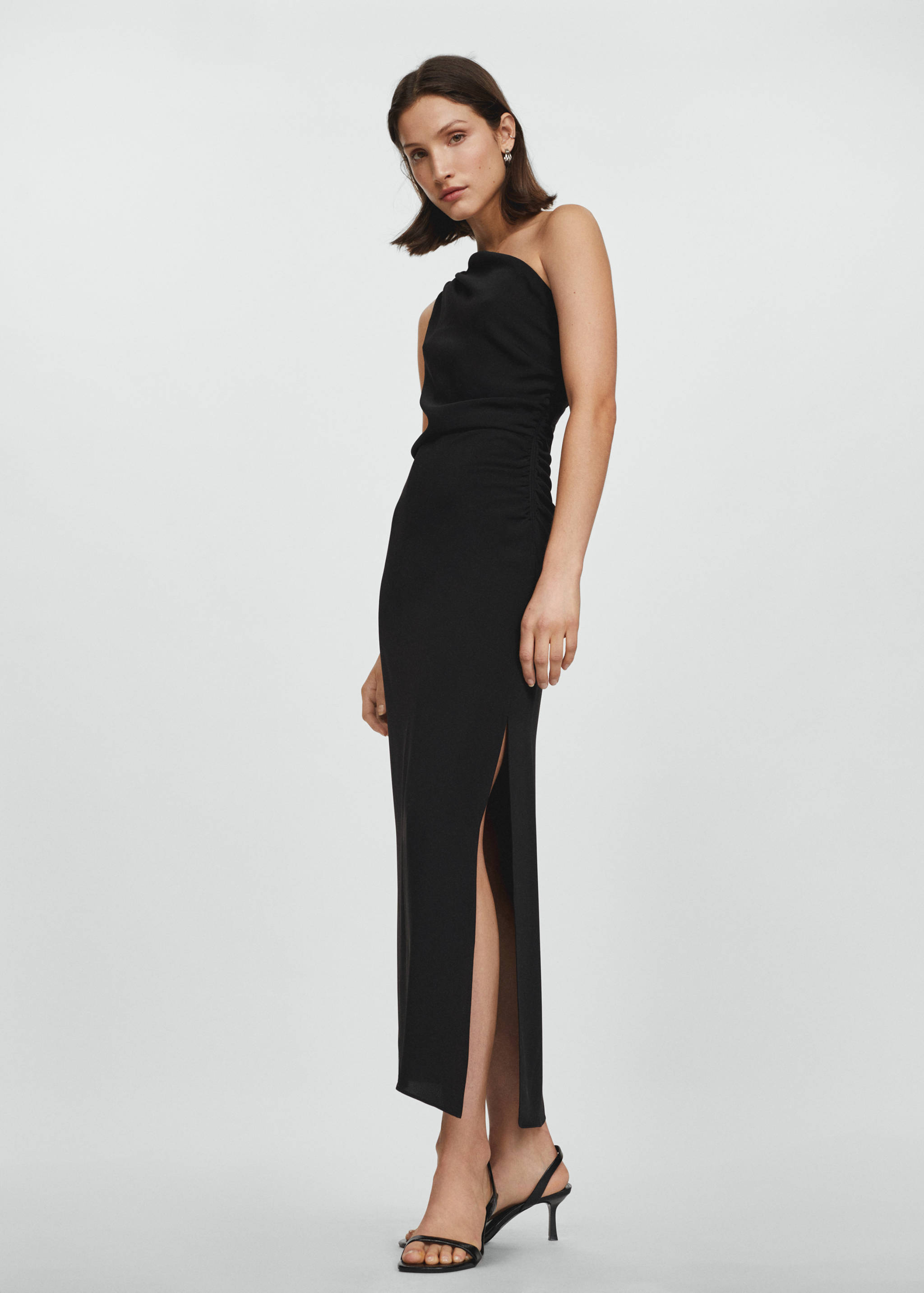 Vestido asimétrico abertura lateral - Detalle del artículo 2