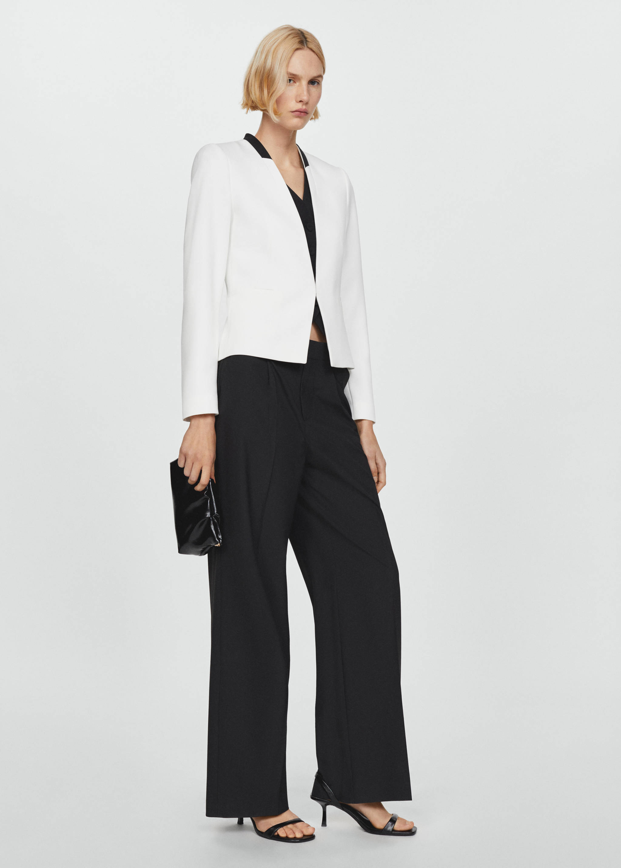 Veste liserés contrastants - Plan général