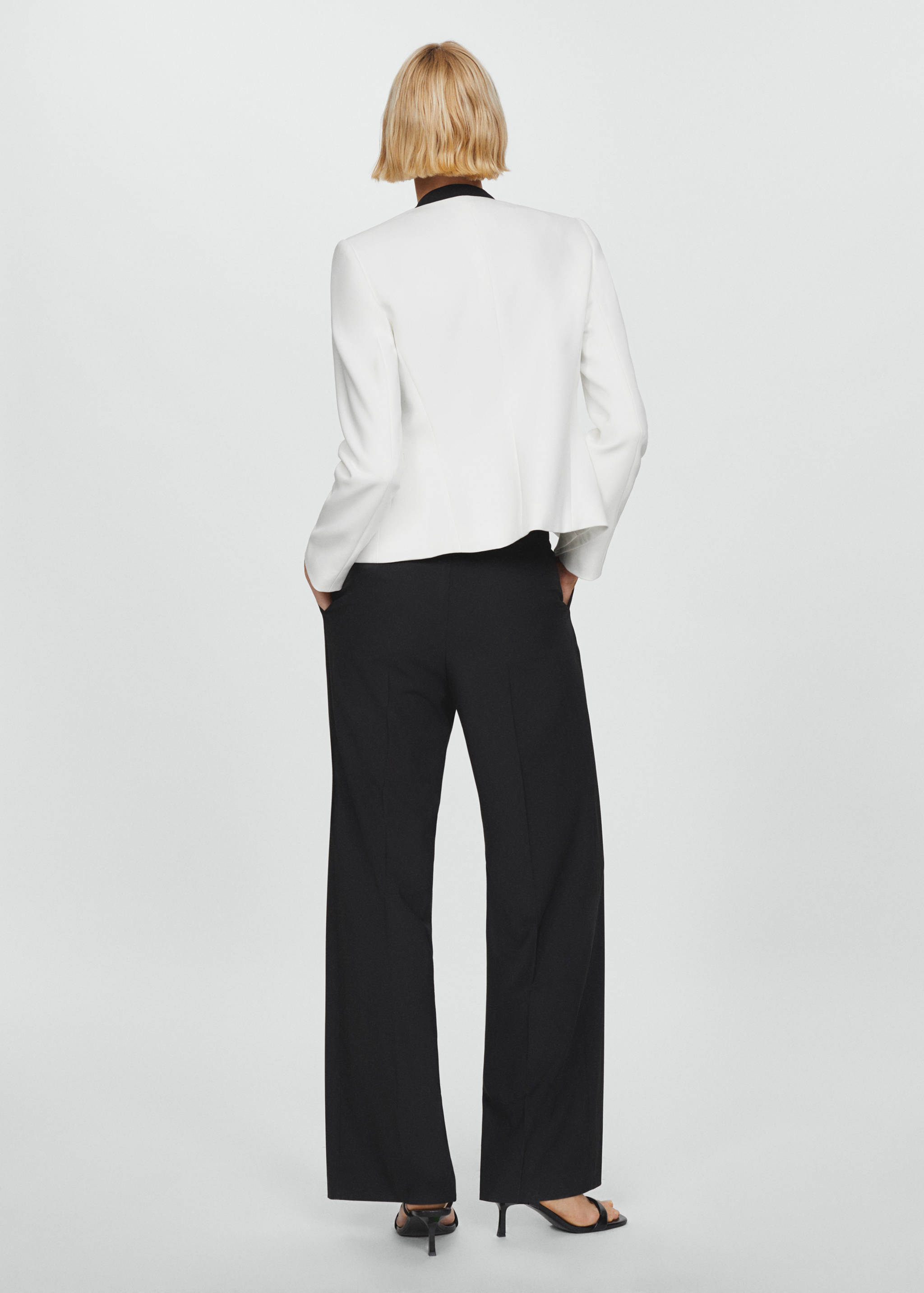 Veste liserés contrastants - Verso de l’article