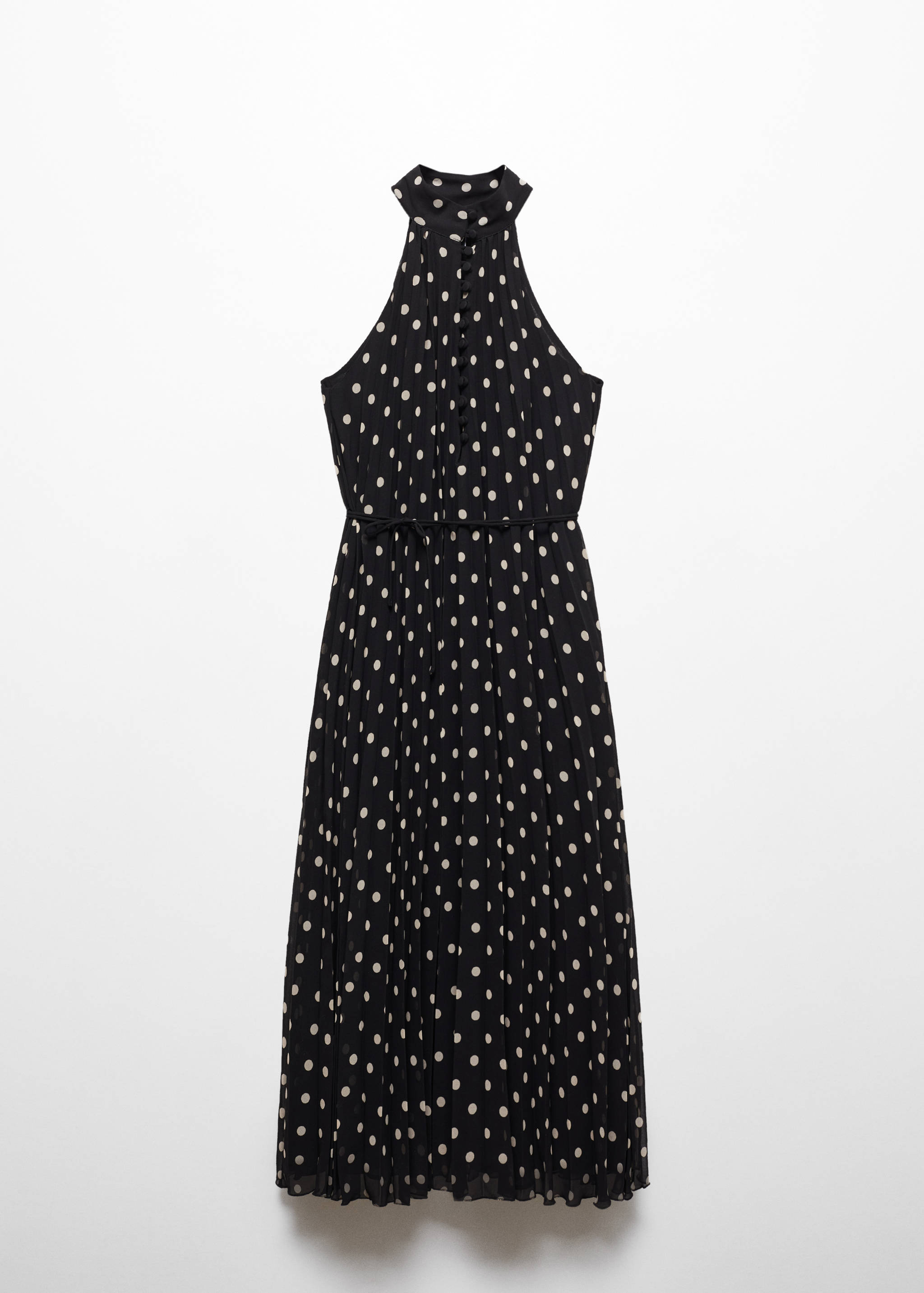 Robe plissée pois - Article sans modèle