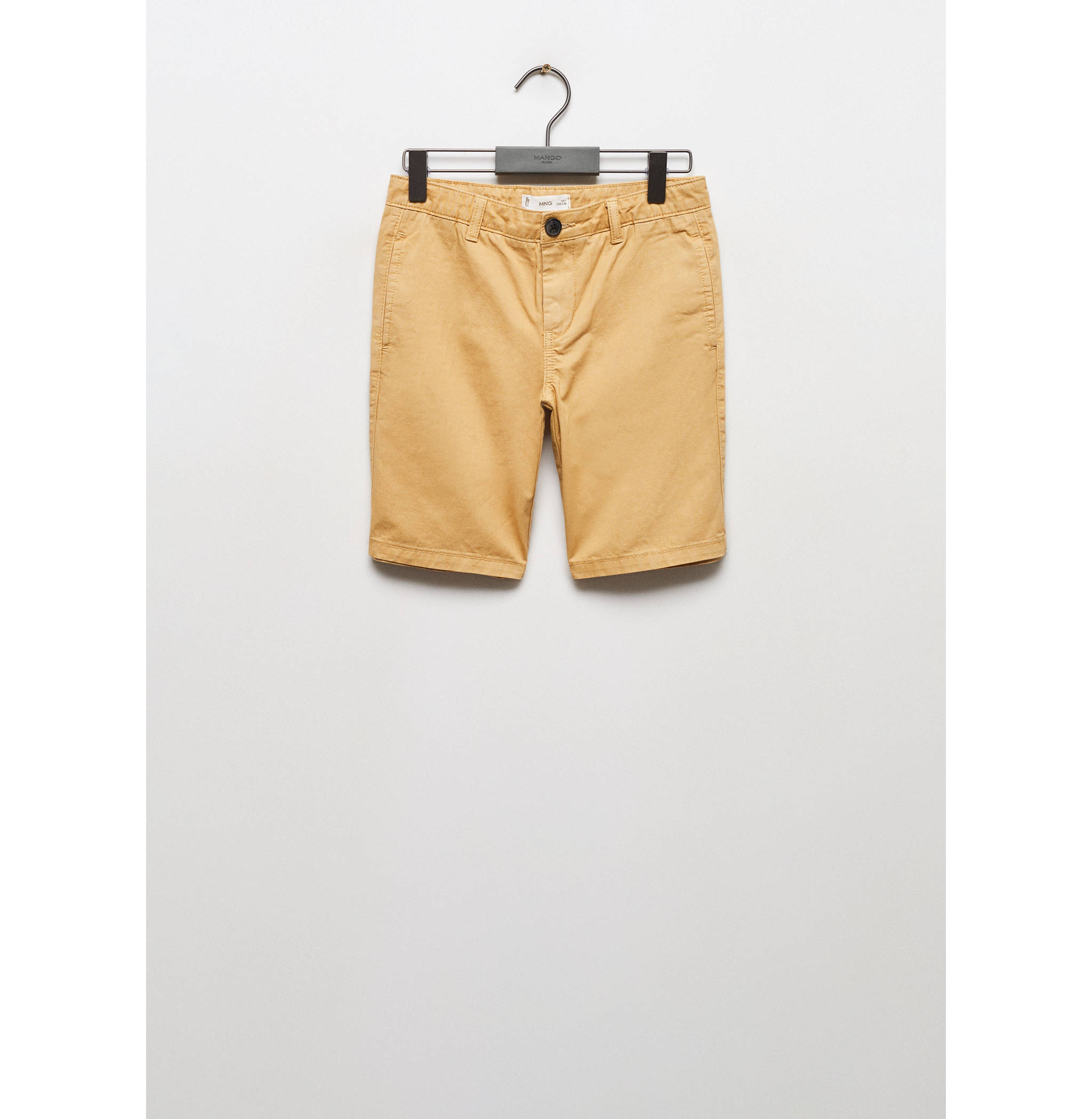 Bermuda slim-fit chino coton - Article sans modèle