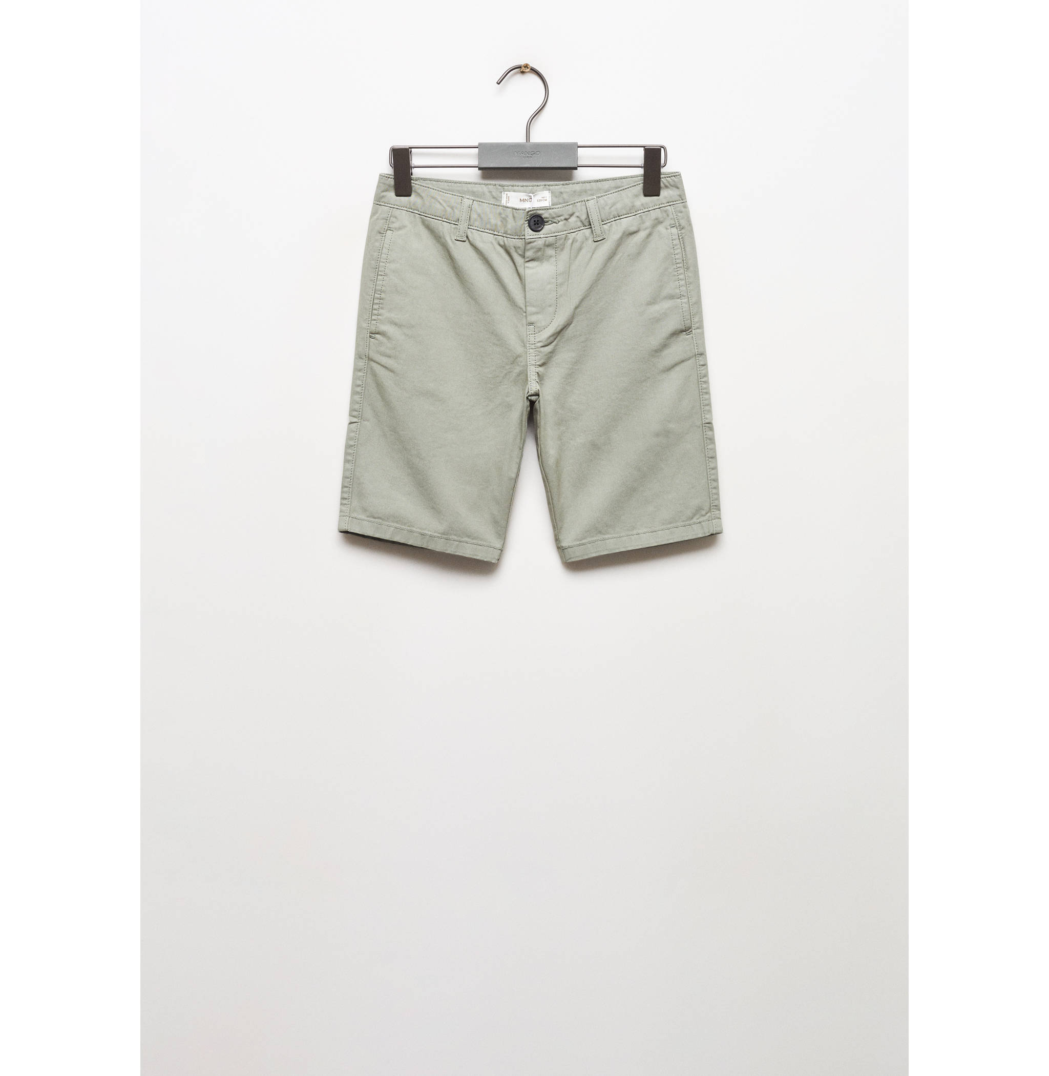 Bermuda slim-fit chino coton - Article sans modèle