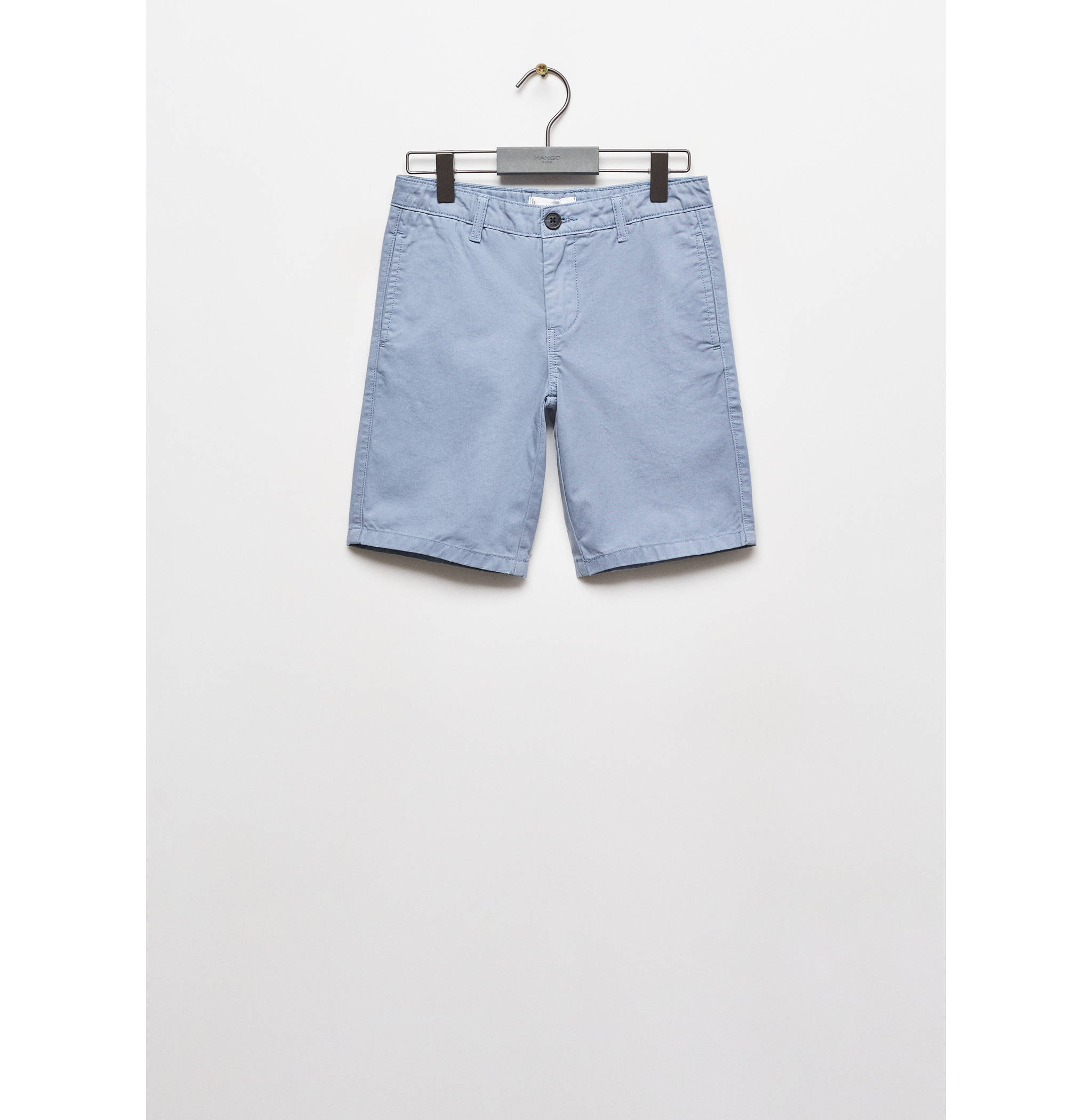 Bermuda slim-fit chino coton - Article sans modèle