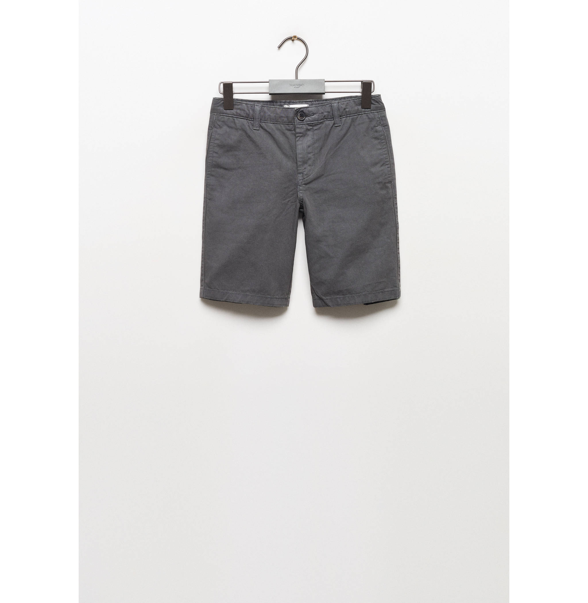 Bermuda slim-fit chino coton - Article sans modèle