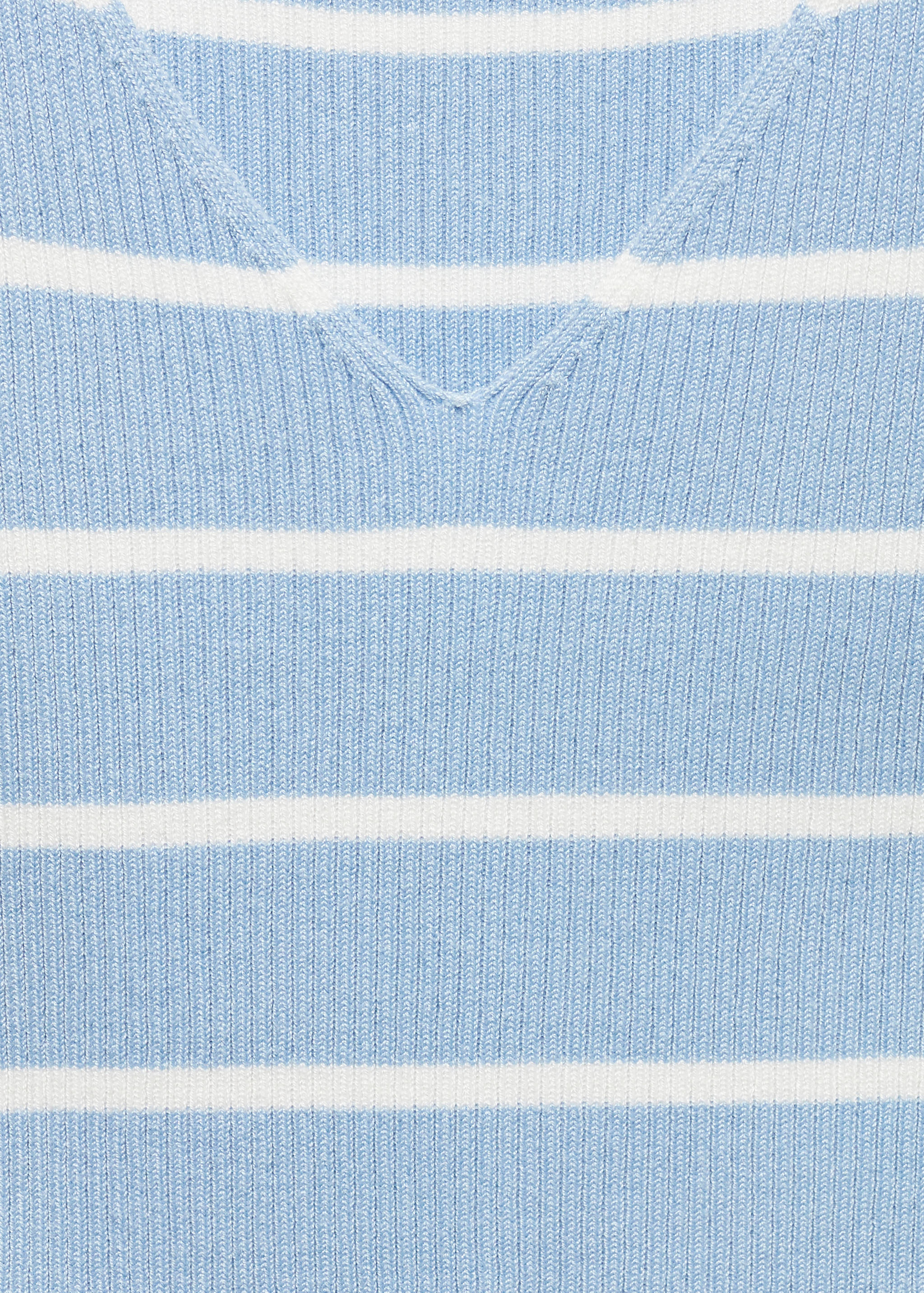 Striped strapless top - Details of the article 8
