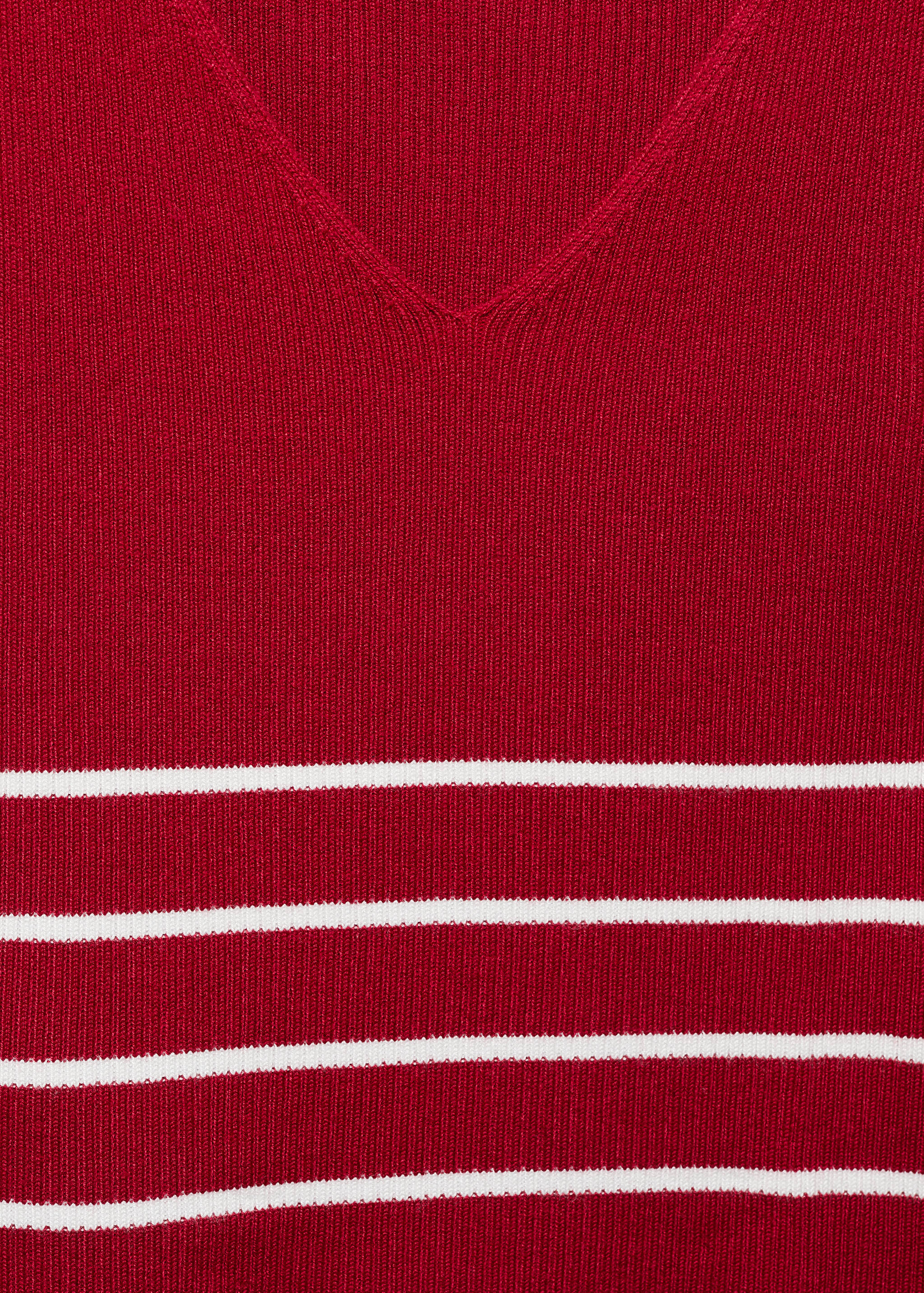 Striped strapless top - Details of the article 8